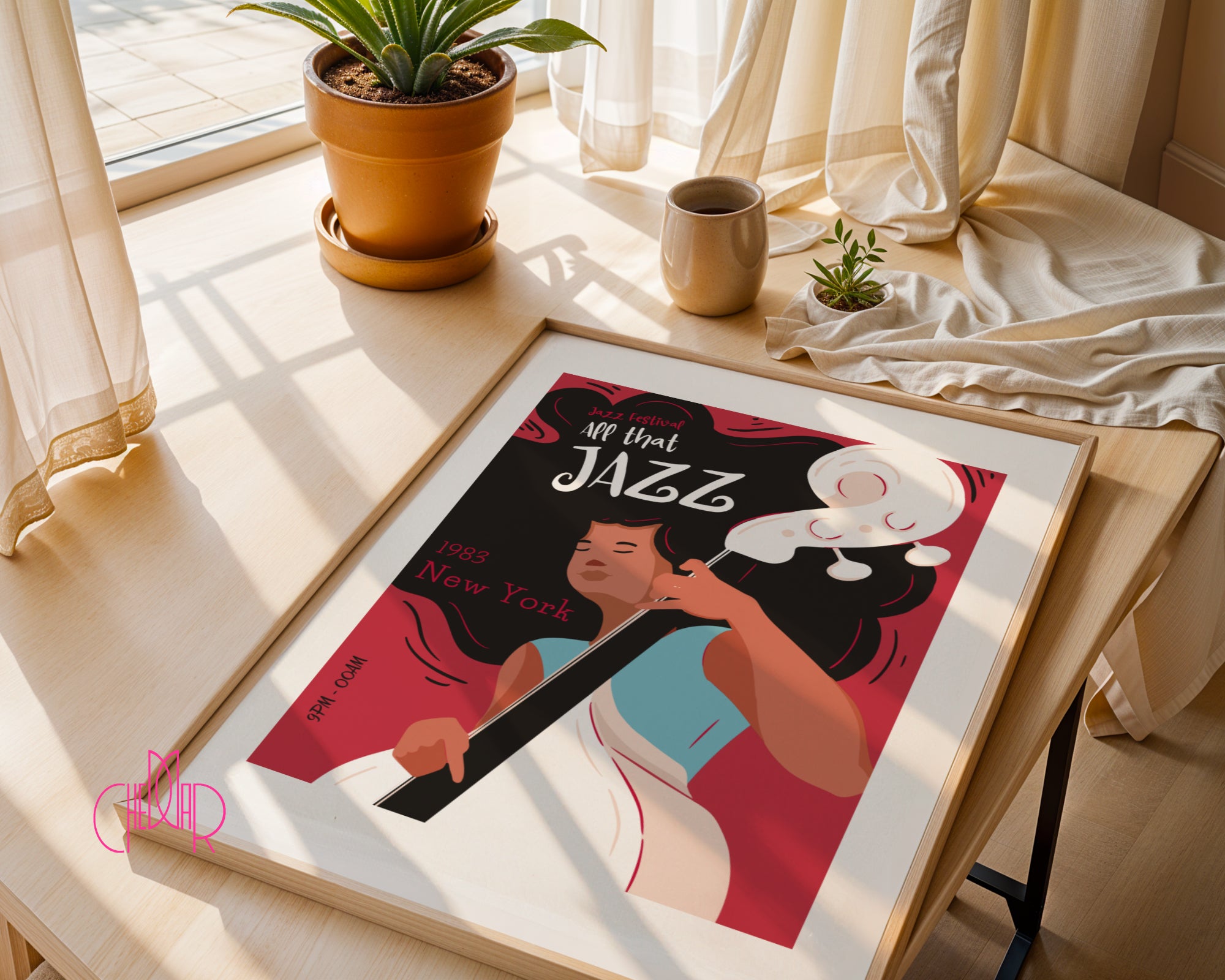 All That Jazz Music Poster, New York Jazz Festival 1983