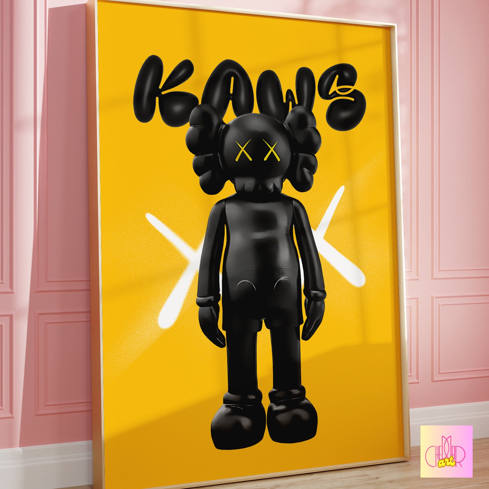 KAWS – Neon Yellow: Icon of Contemporary Pop Art