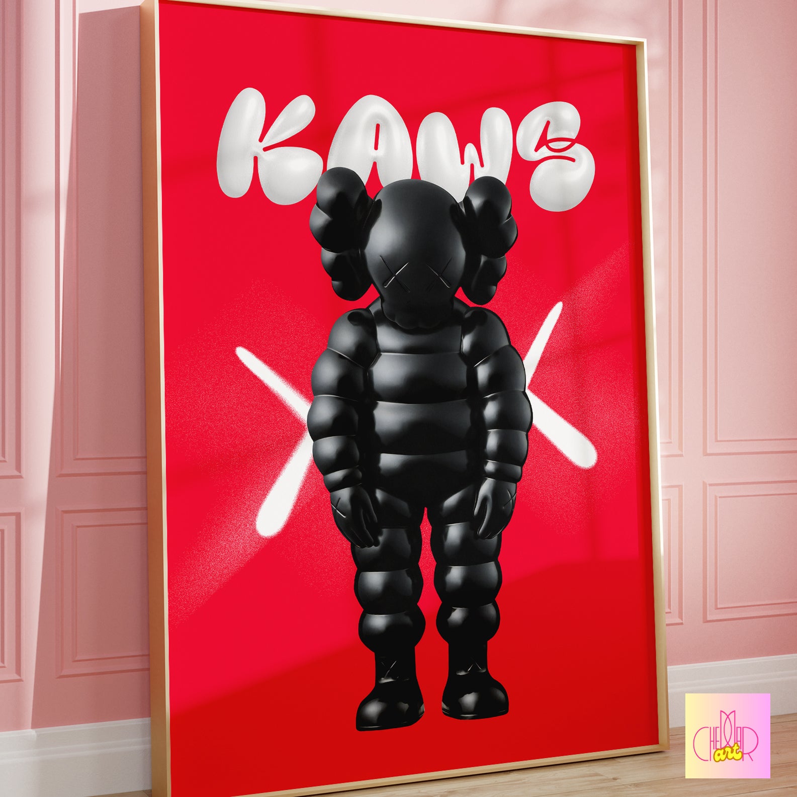 KAWS – What Party Red: The Power of Red