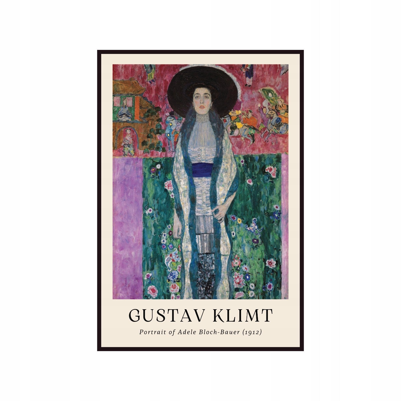 Poster Gustav Klimt Portrait of Adele Bloch-Bauer, contemporary art