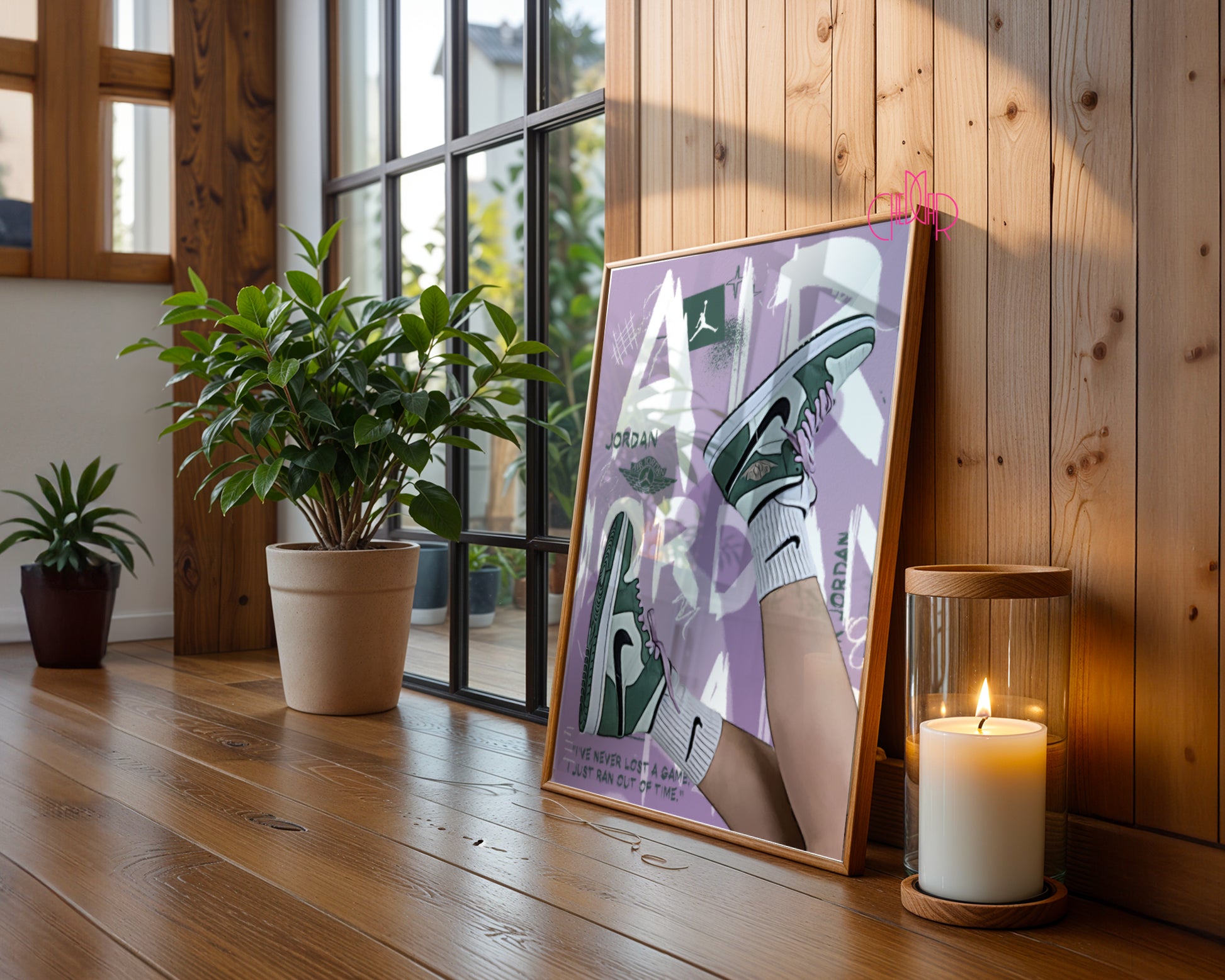 Jordan – Lavender Flight: Modern Streetwear Freshness