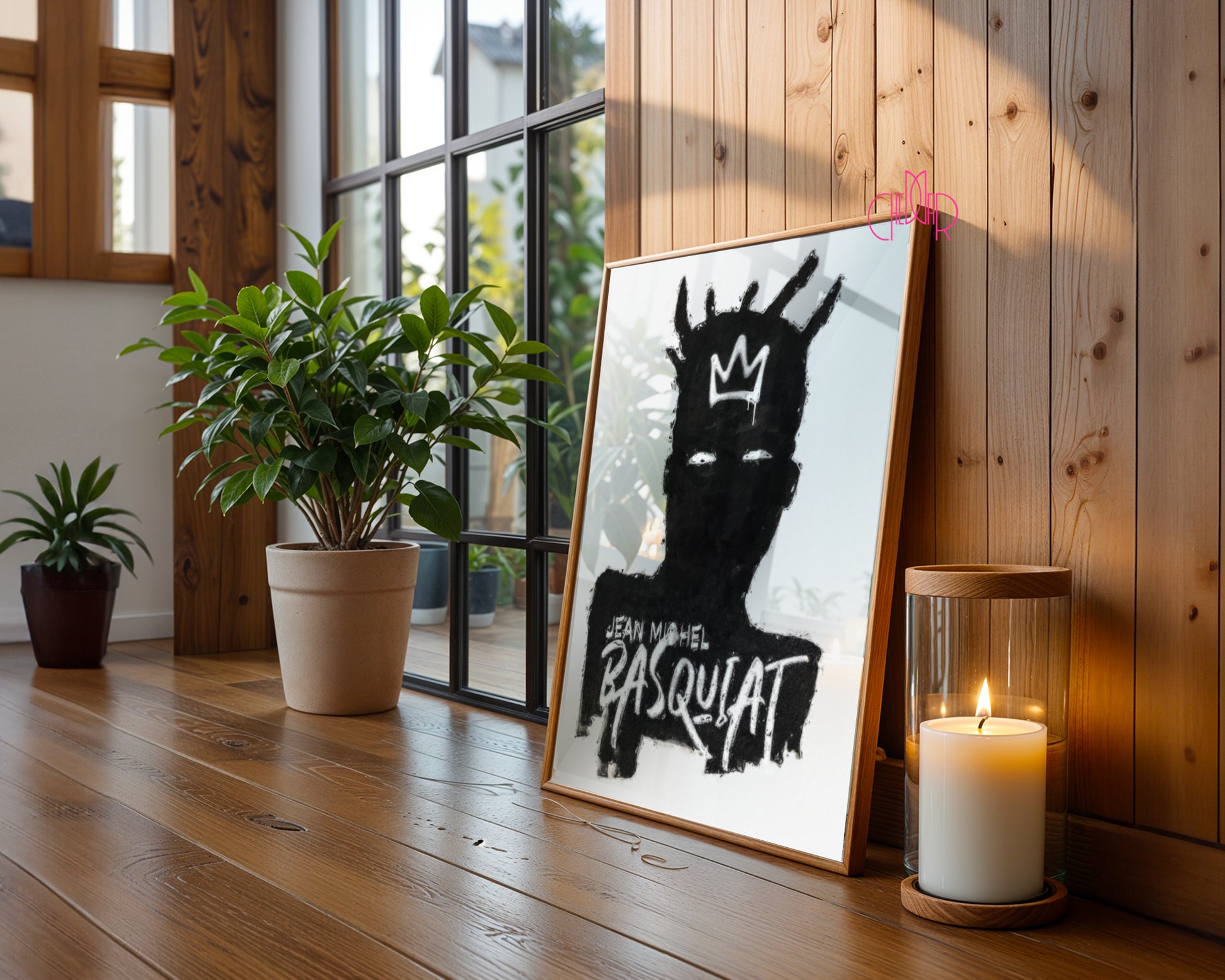 Basquiat – The Black & White Silhouette 