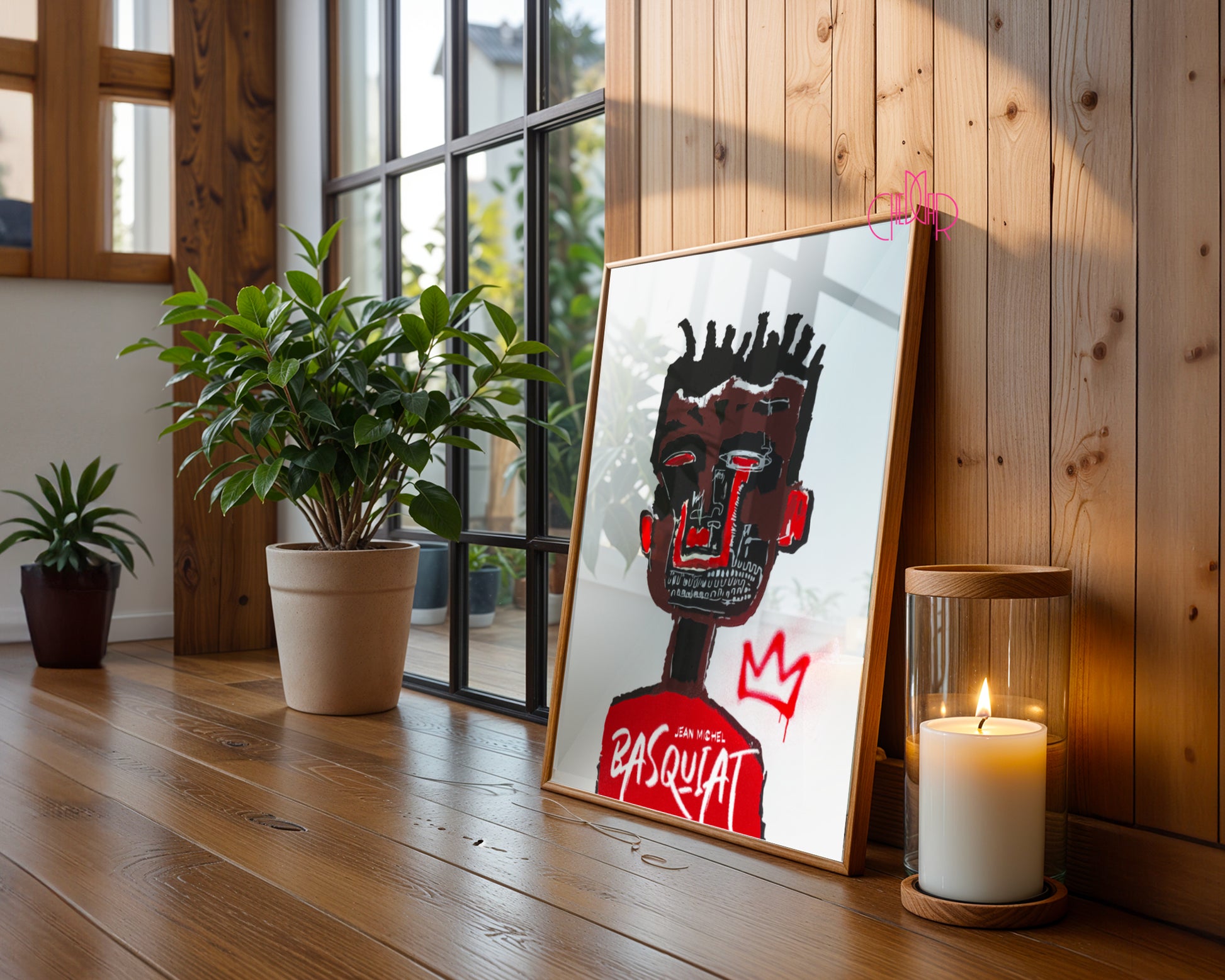 Basquiat – The Red Torso Mask 
