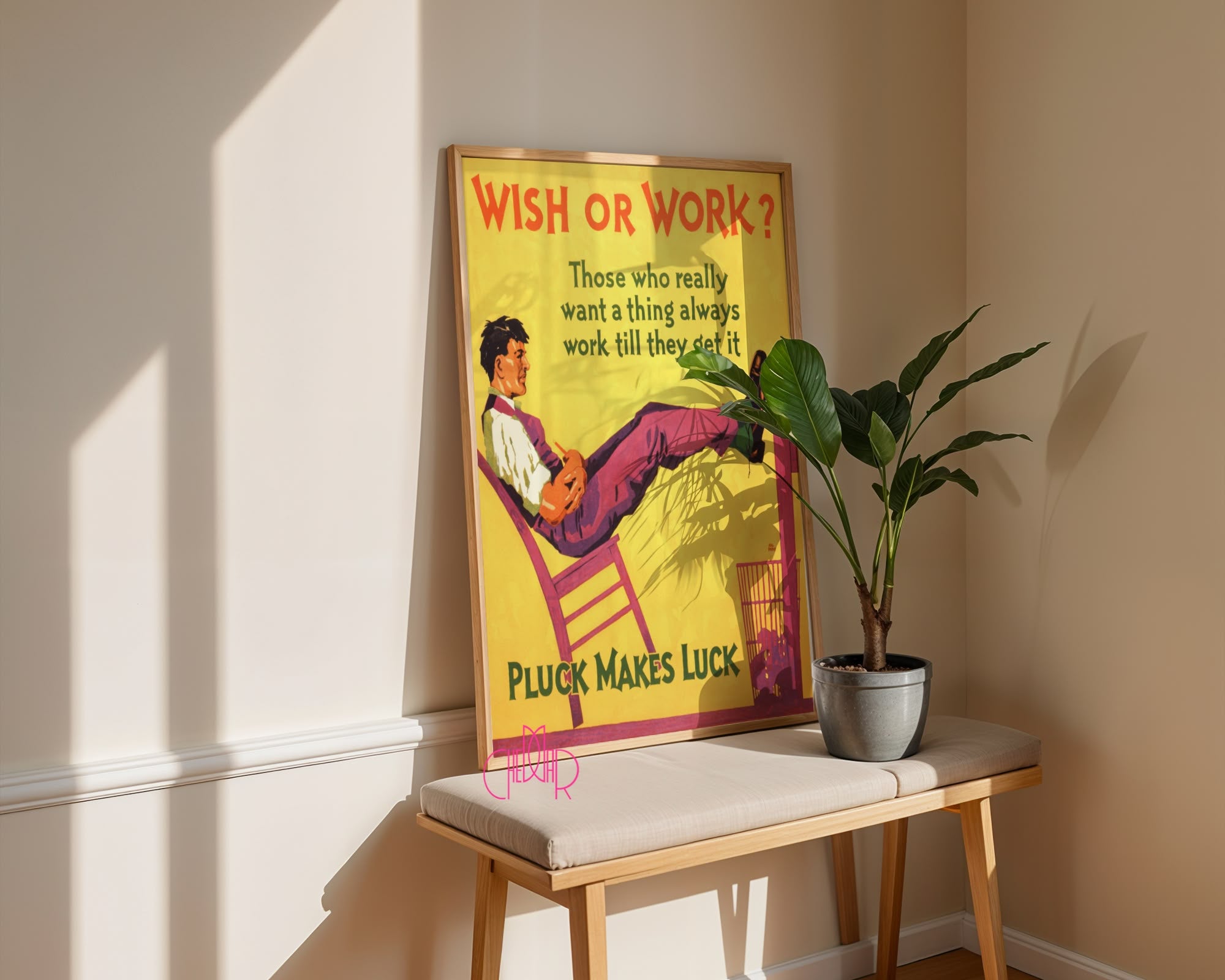Wish or Work? – Vintage Motivation