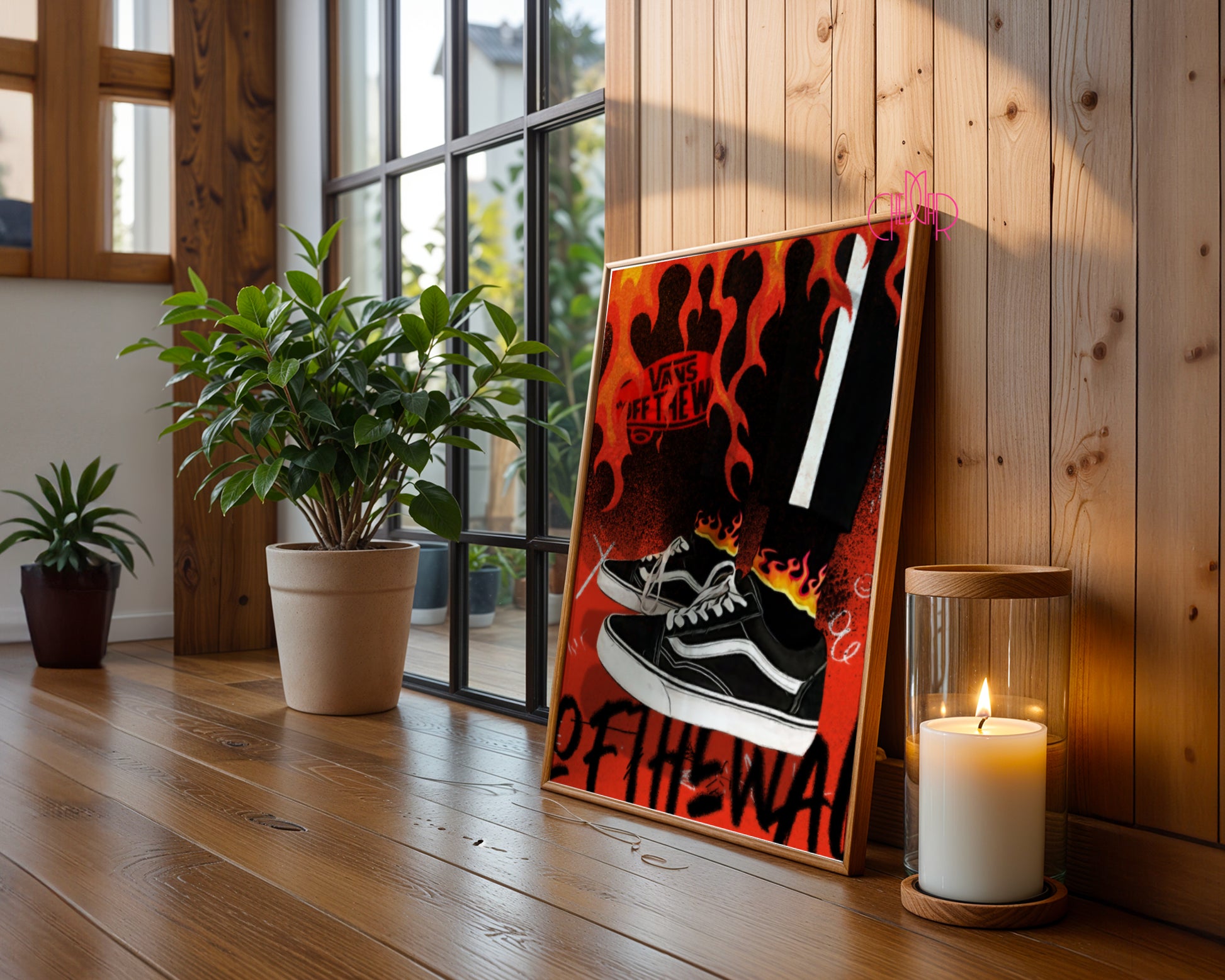 Flame On: Off The Wall Aesthetics