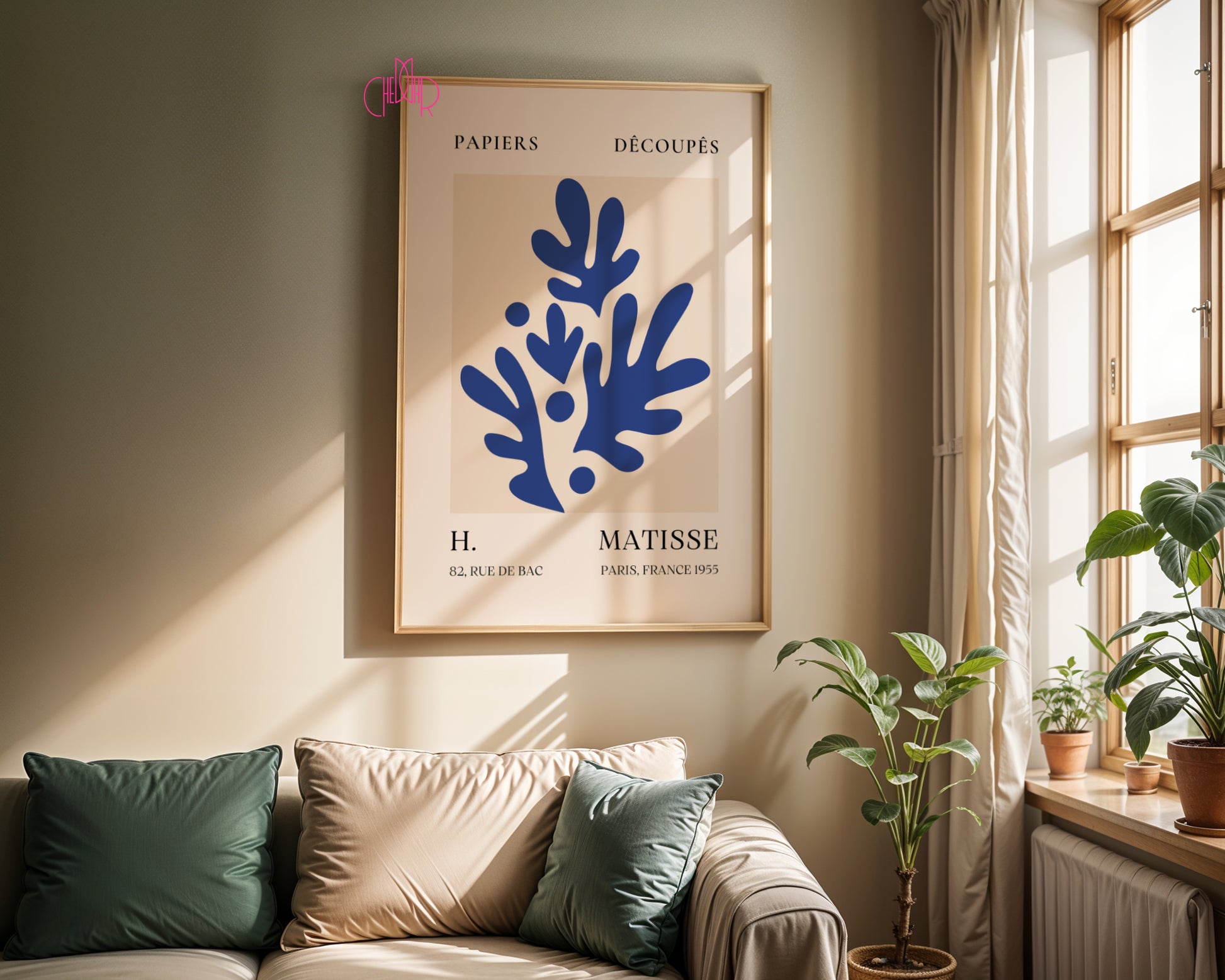 Henri Matisse: Blue Papiers Découpés | 82, Rue de Bac Exhibition