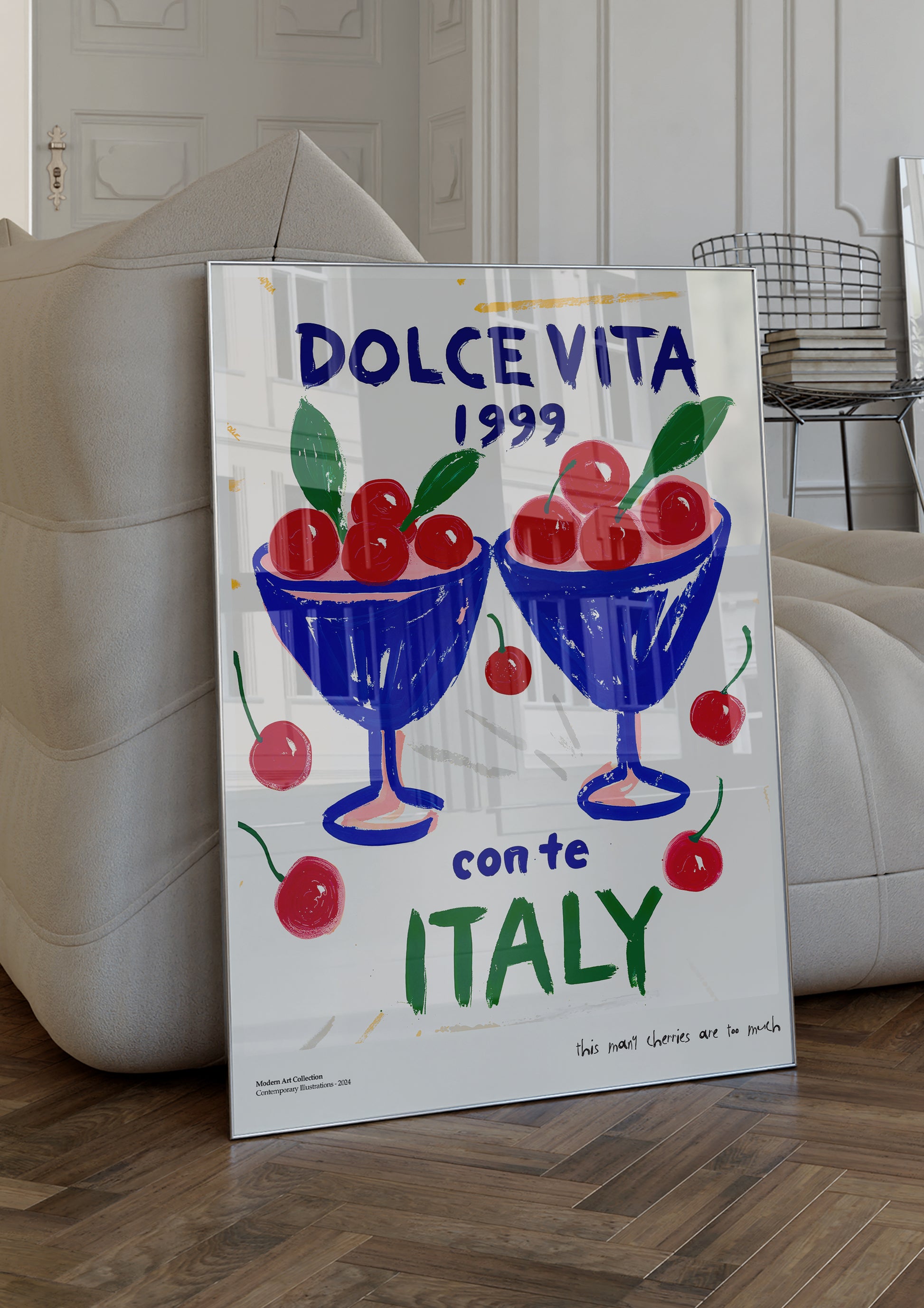“Dolce Vita” poster – Feel the taste of Italian summer in your interior!