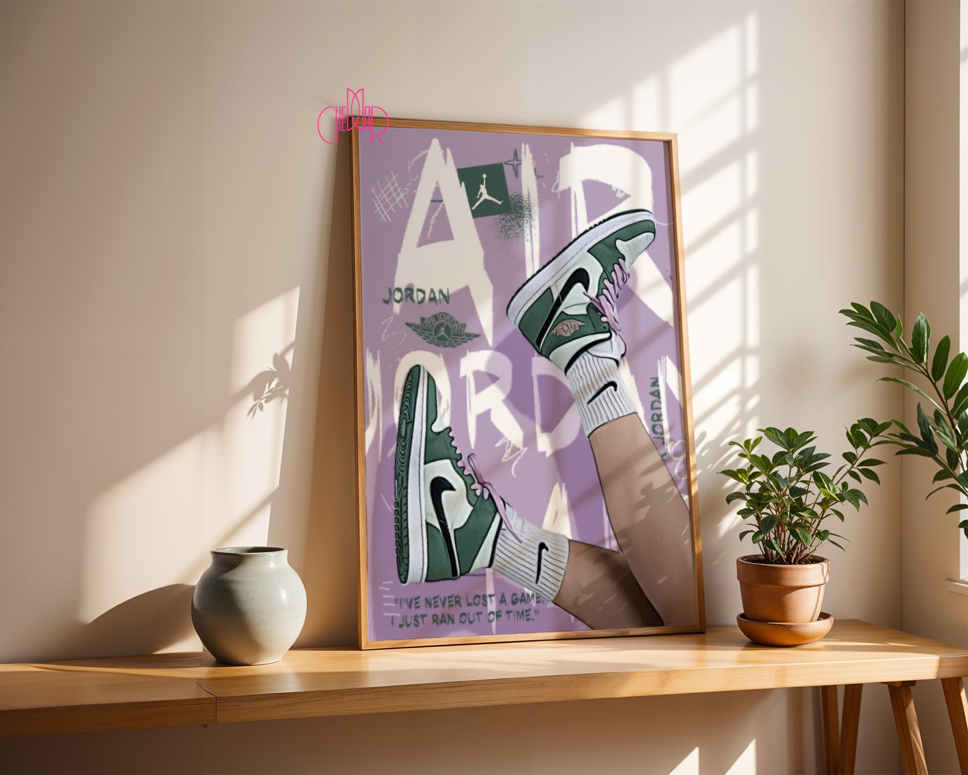 Jordan – Lavender Flight: Modern Streetwear Freshness