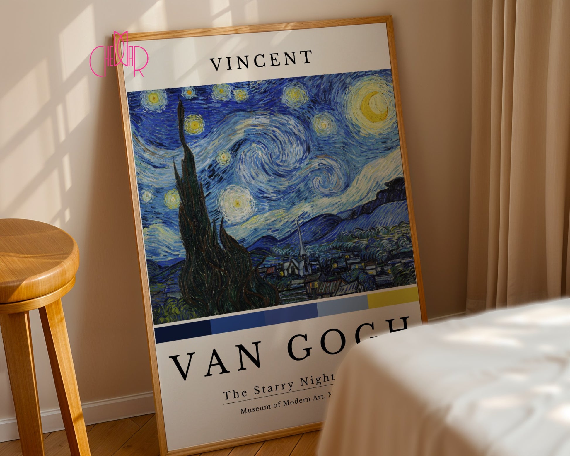 Vincent Van Gogh The Starry Night Poster, Contemporary Art