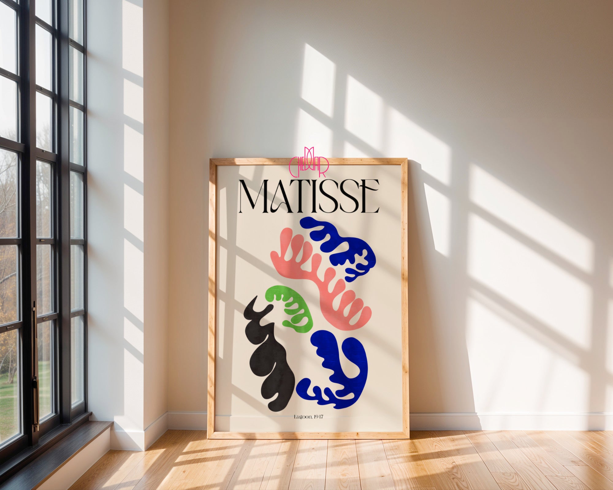 Matisse – Lagoon (Laguna z cyklu Jazz) 1947 | Plakat Galeryjny Océan