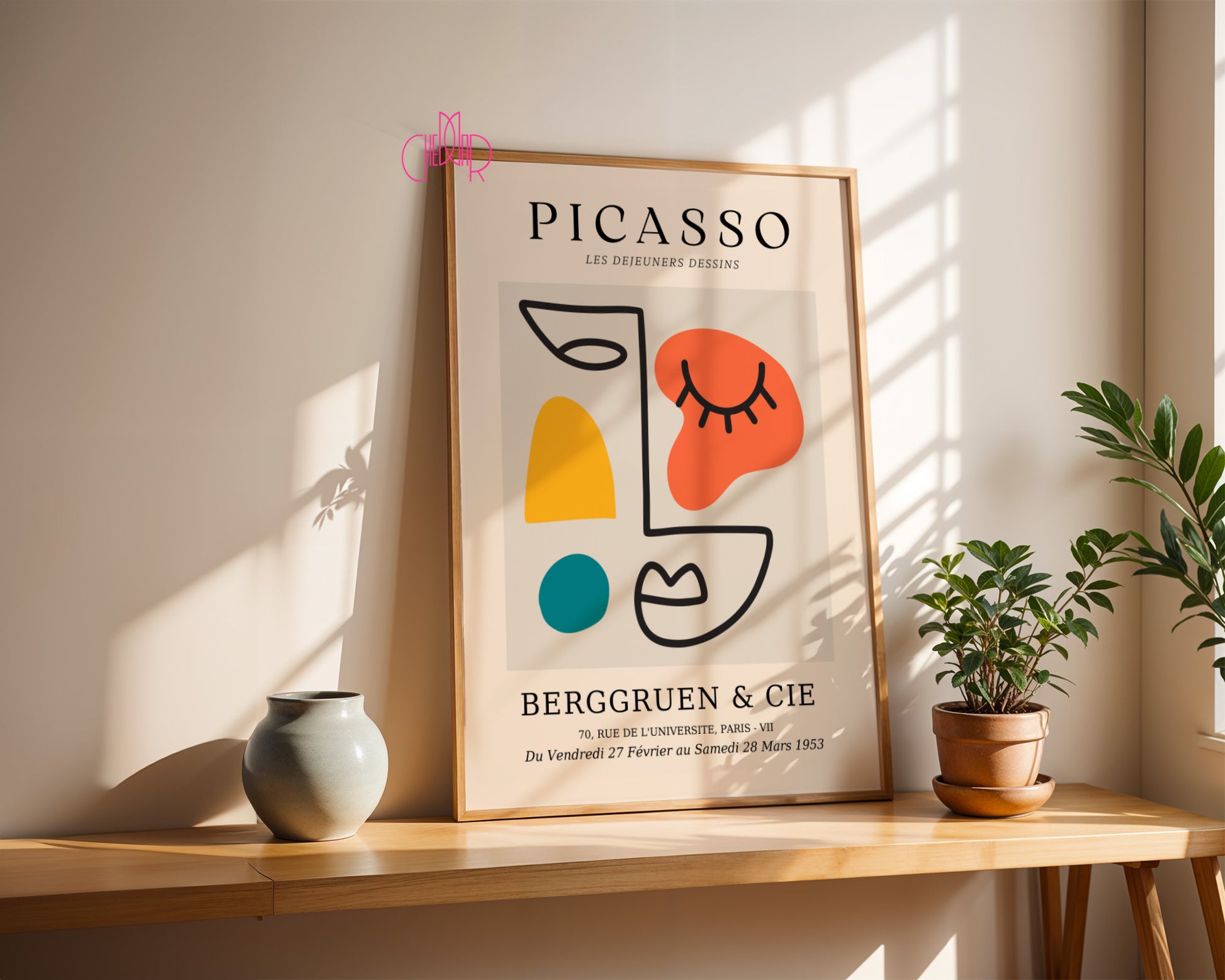Pablo Picasso – Berggruen & Cie Geometric Muse Sketch