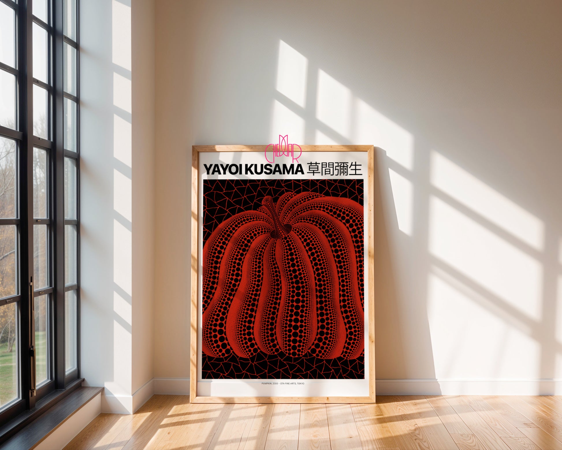 Yayoi Kusama – Pumpkin (2000): Dark Elegance and Infinity