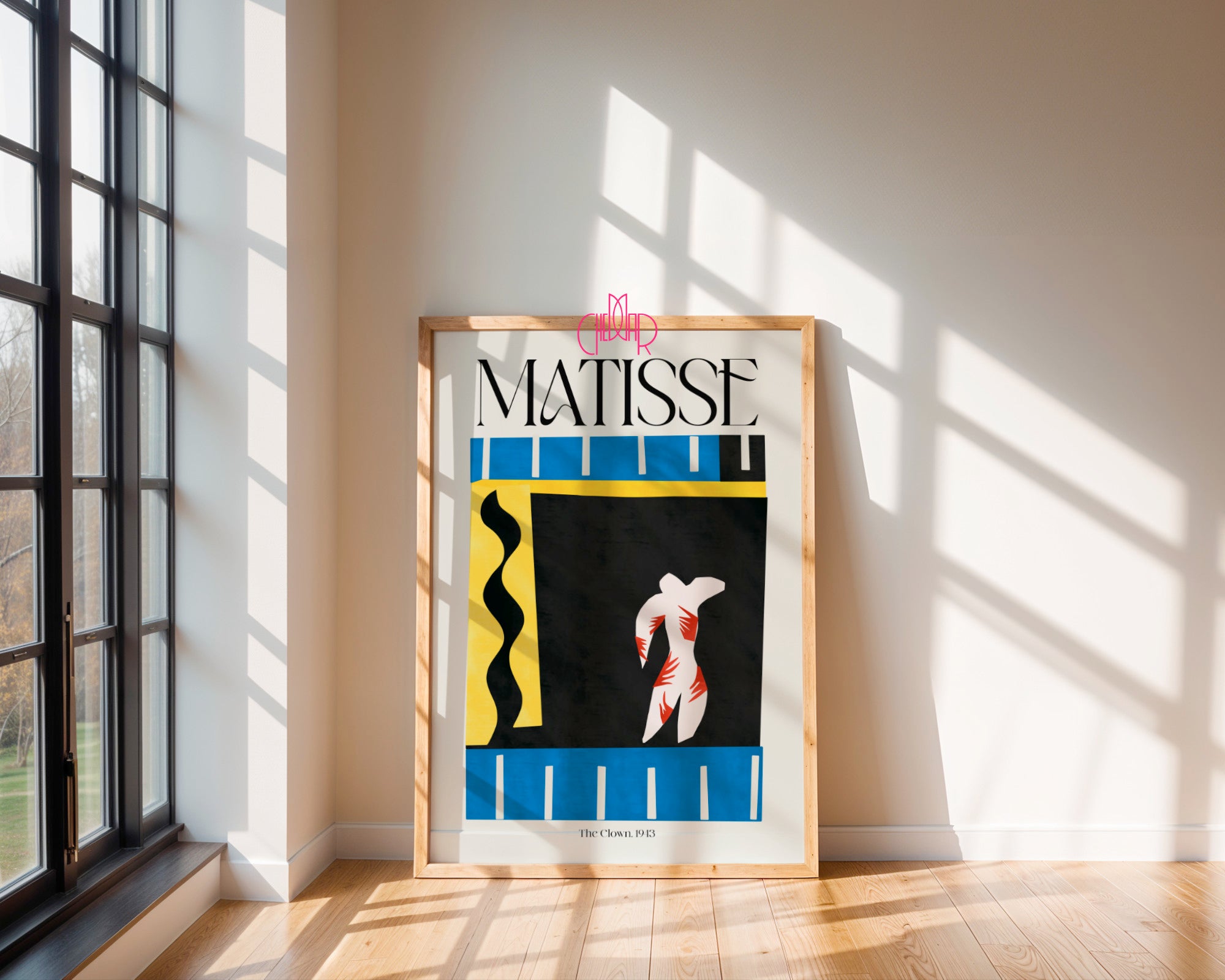 Matisse – The Clown 1943 | Jazz Cirque Gallery Poster
