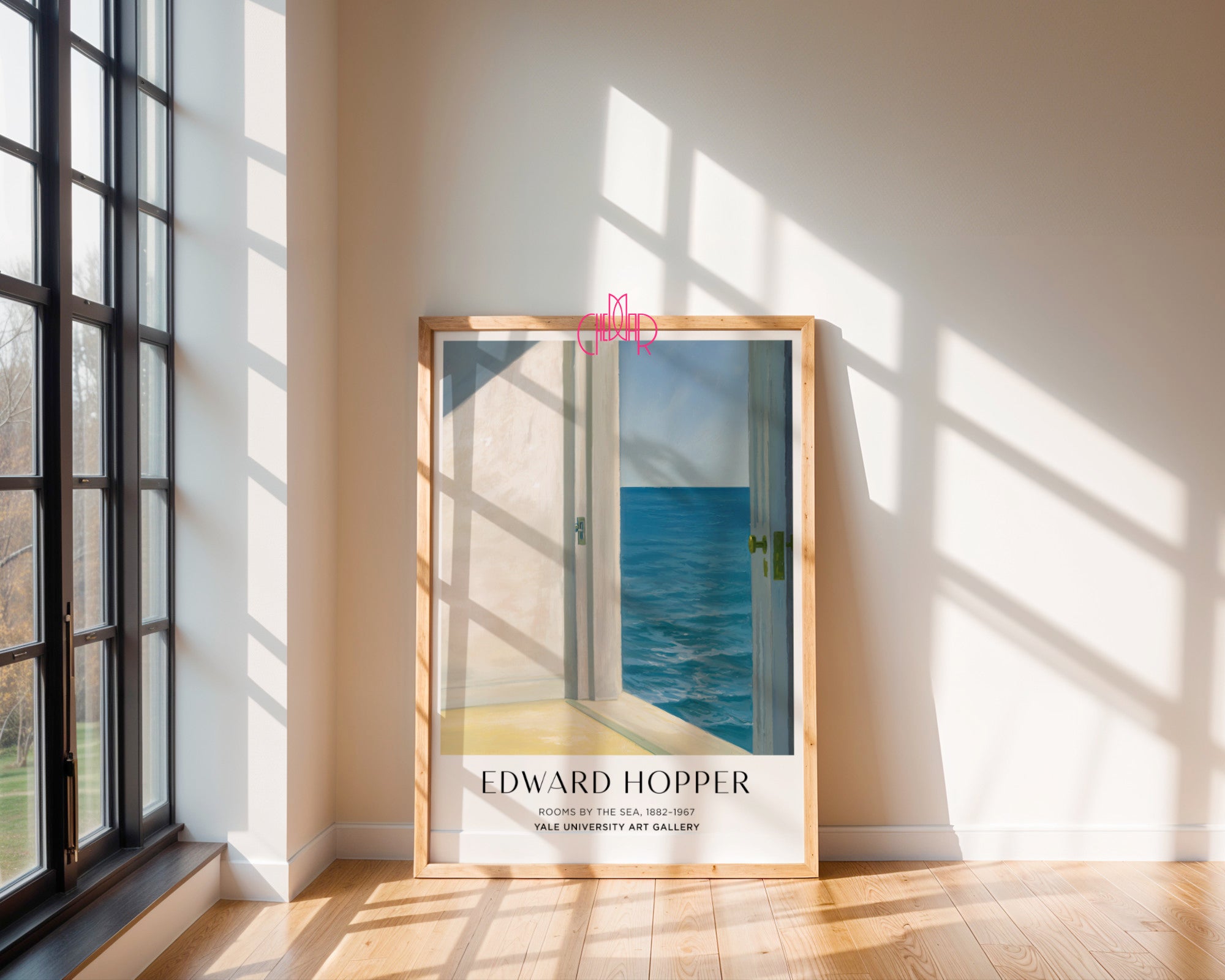 Edward Hopper – Rooms by the Sea (1951): Metaphysical Serenity and the Blue Ocean