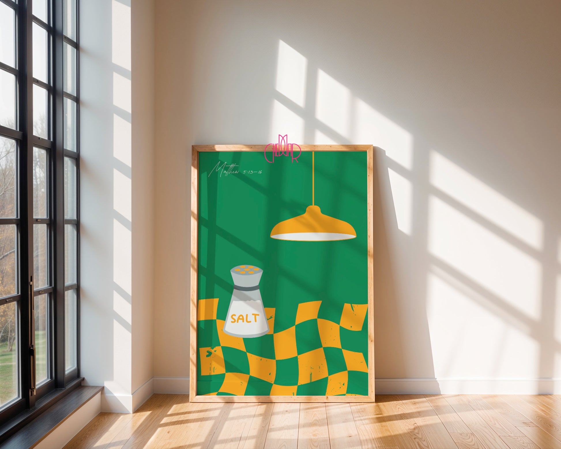 Salt & Light (Matthew 5:13-16): An Original Minimalist Graphic
