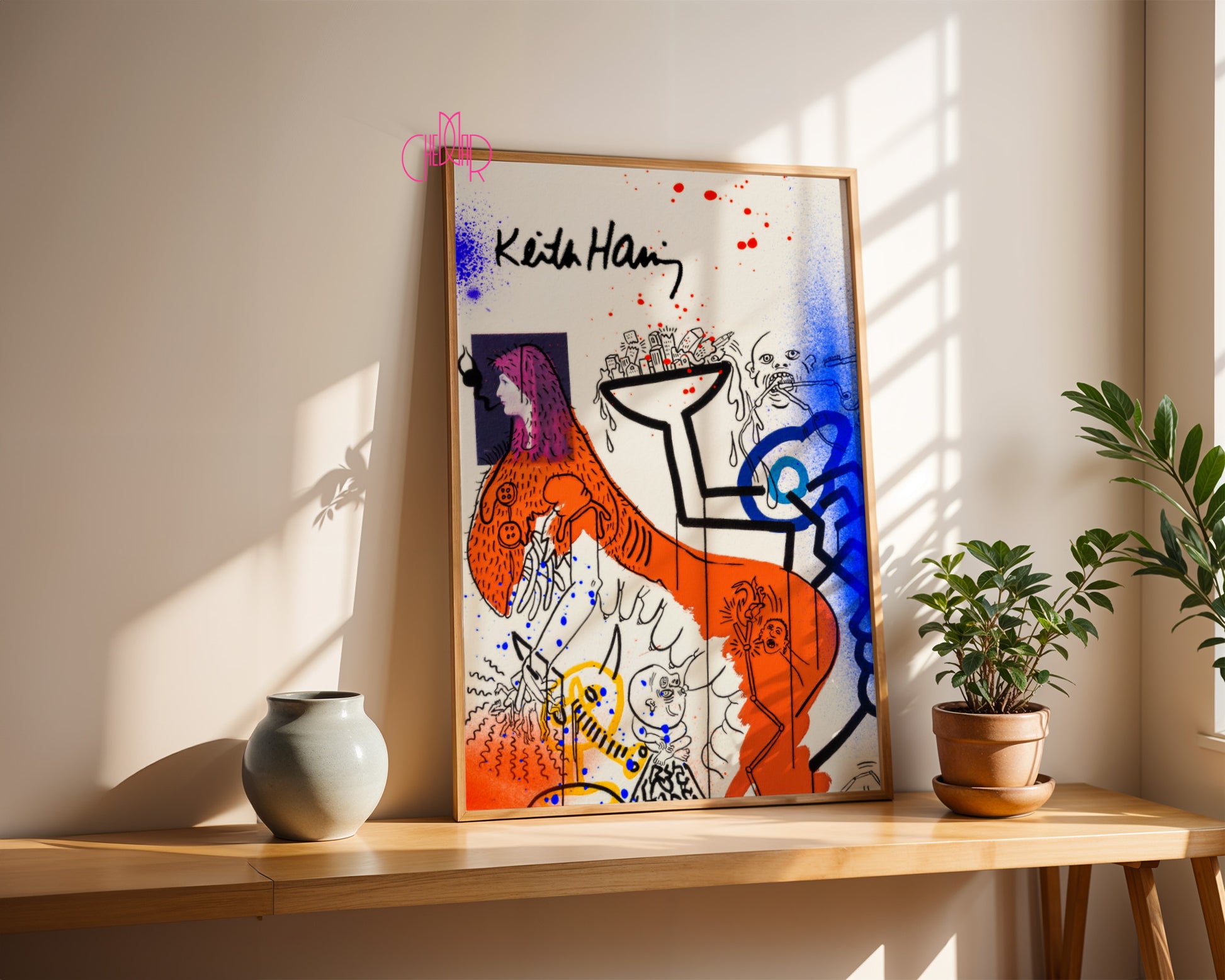 Keith Haring – The Urban Cocktail Poster