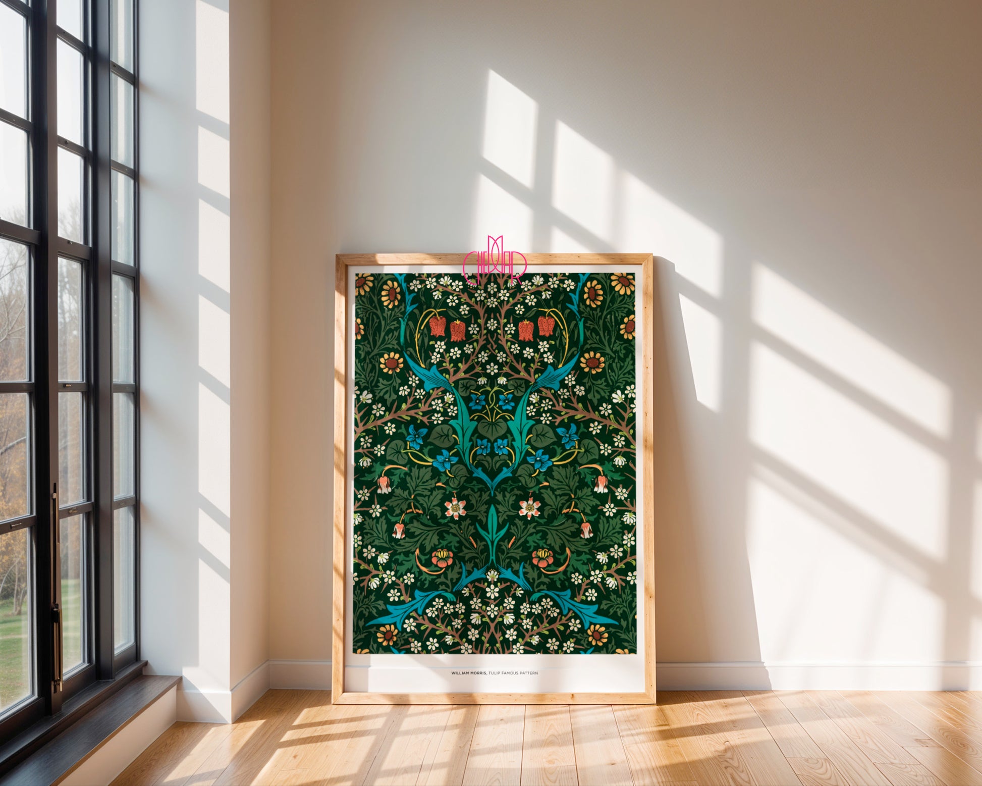 Arts & Crafts Classic – Tulip Pattern (William Morris, 1875