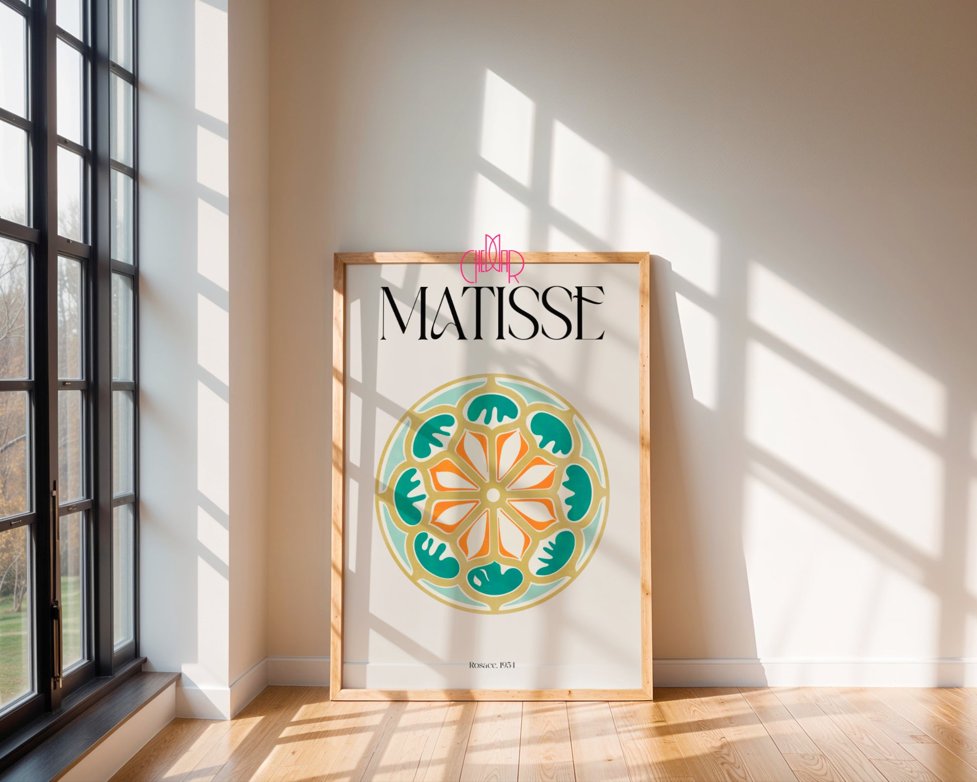 Matisse – Rosace (Różyca) 1954 | Plakat Galeryjny Cut-Out