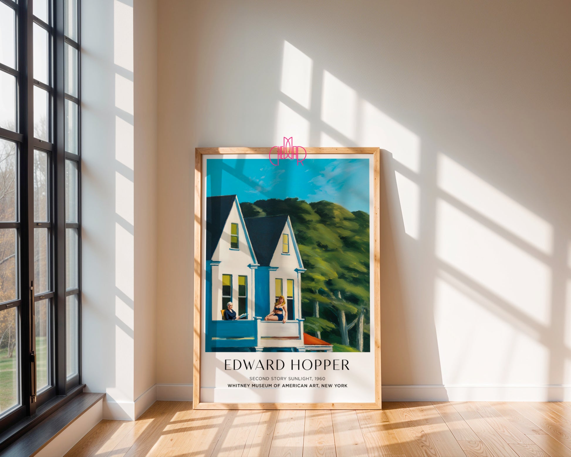 Edward Hopper – Second Story Sunlight (1960): Daylight and the Architecture of Light