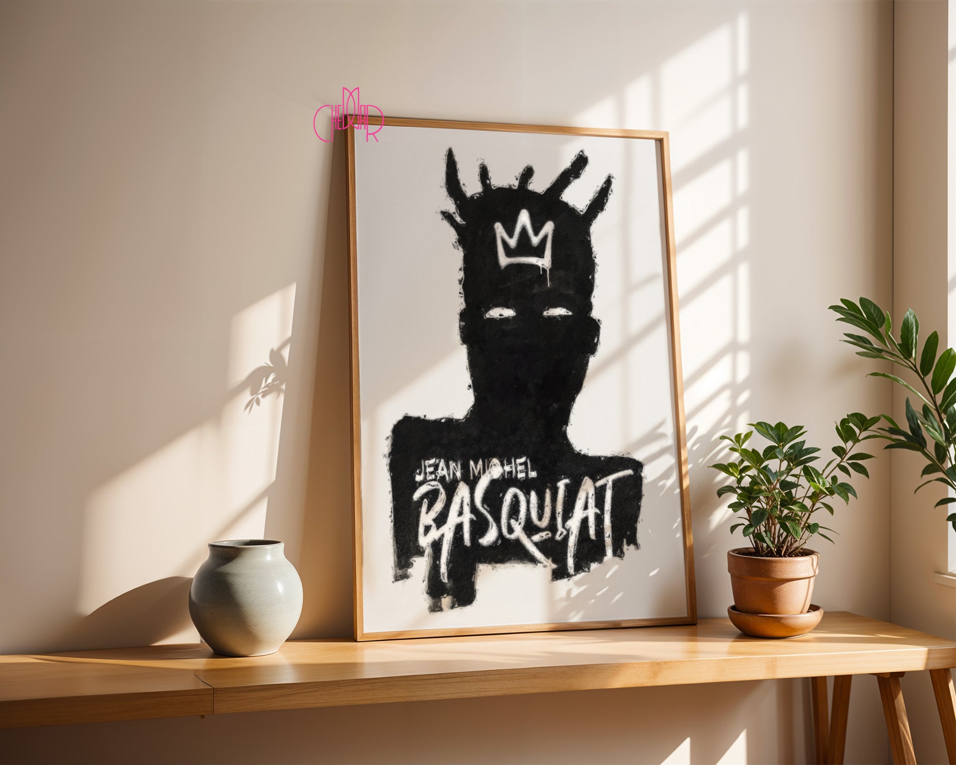 Basquiat – The Black & White Silhouette 