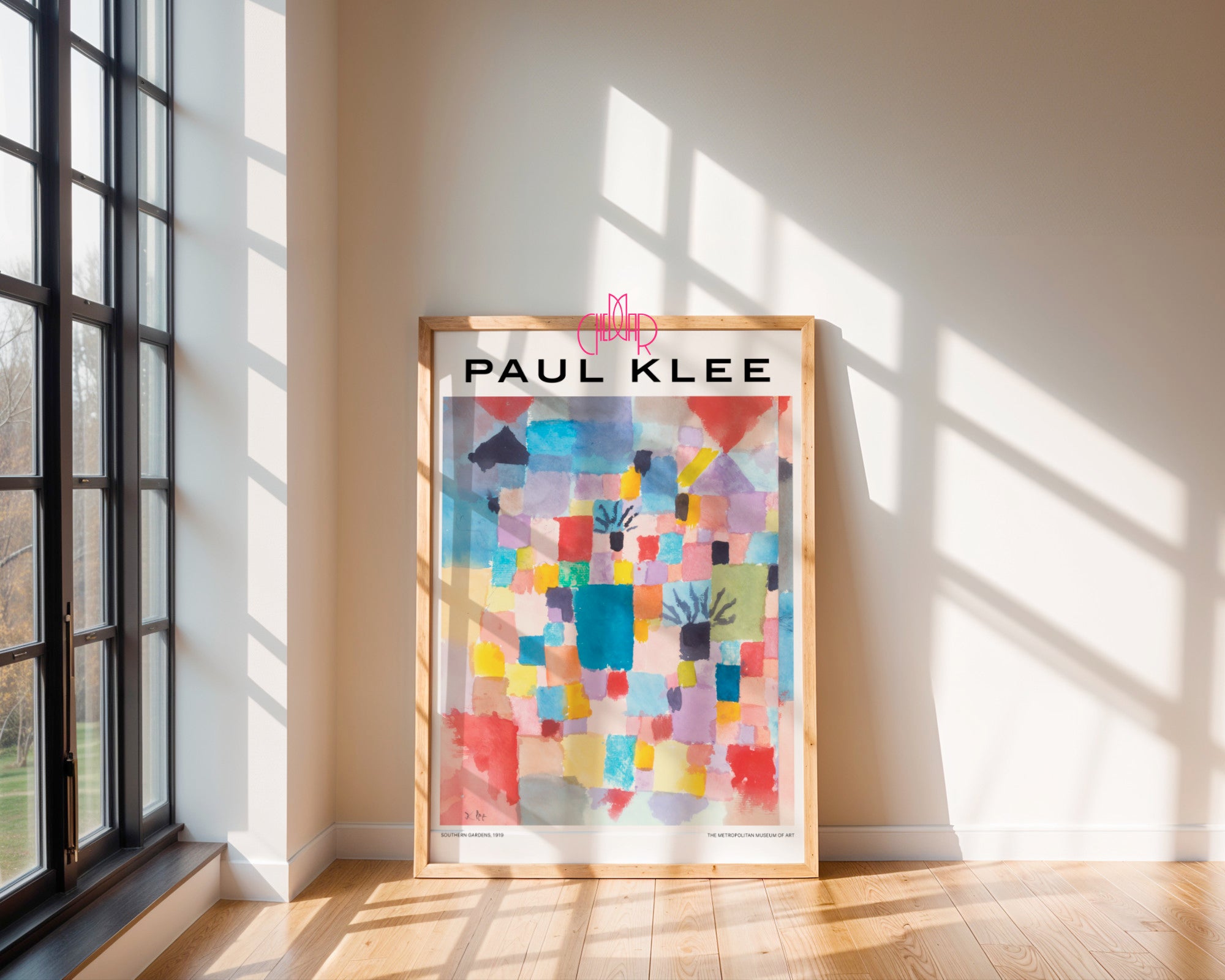 Paul Klee – Southern Gardens (1919): Abstract Mosaic of Light