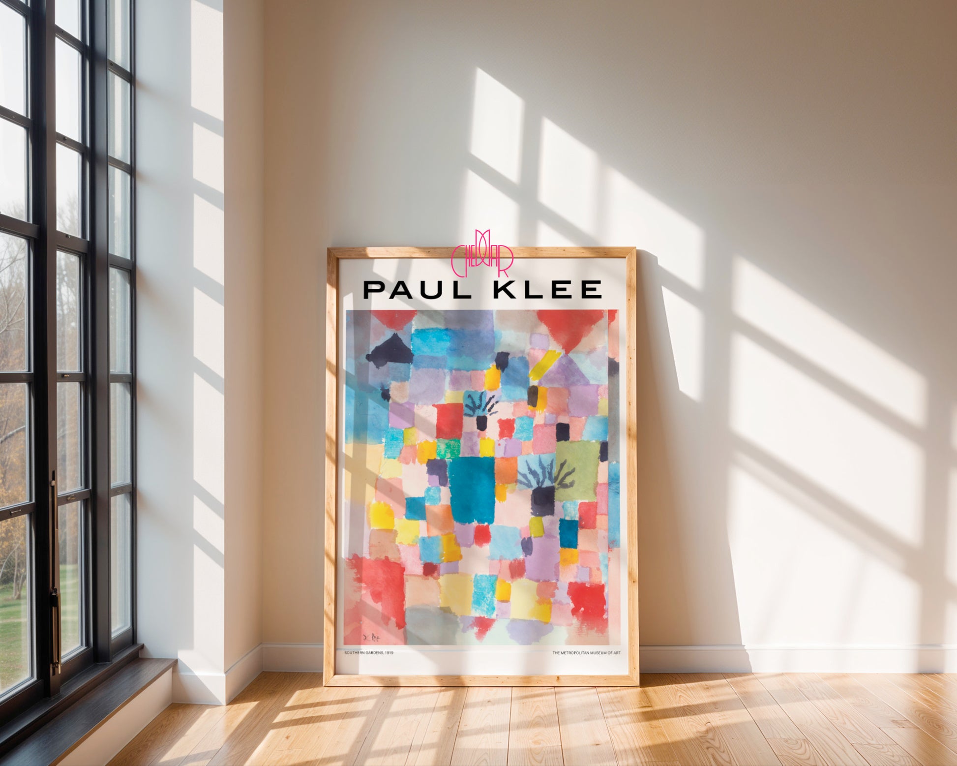 Paul Klee – Southern Gardens (1919): Abstract Mosaic of Light