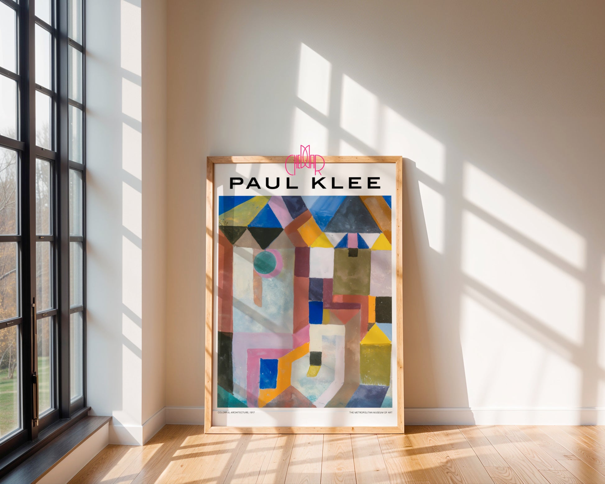 Paul Klee – Colorful Architecture (1917): Geometric Symphony