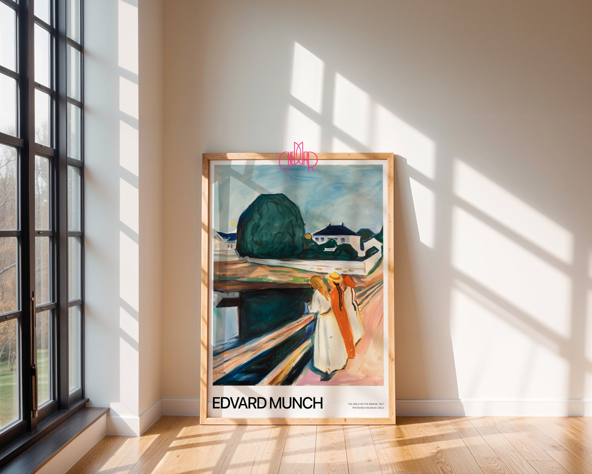 Edvard Munch – The Girls on the Bridge (1927): Harmony of Color and Expression