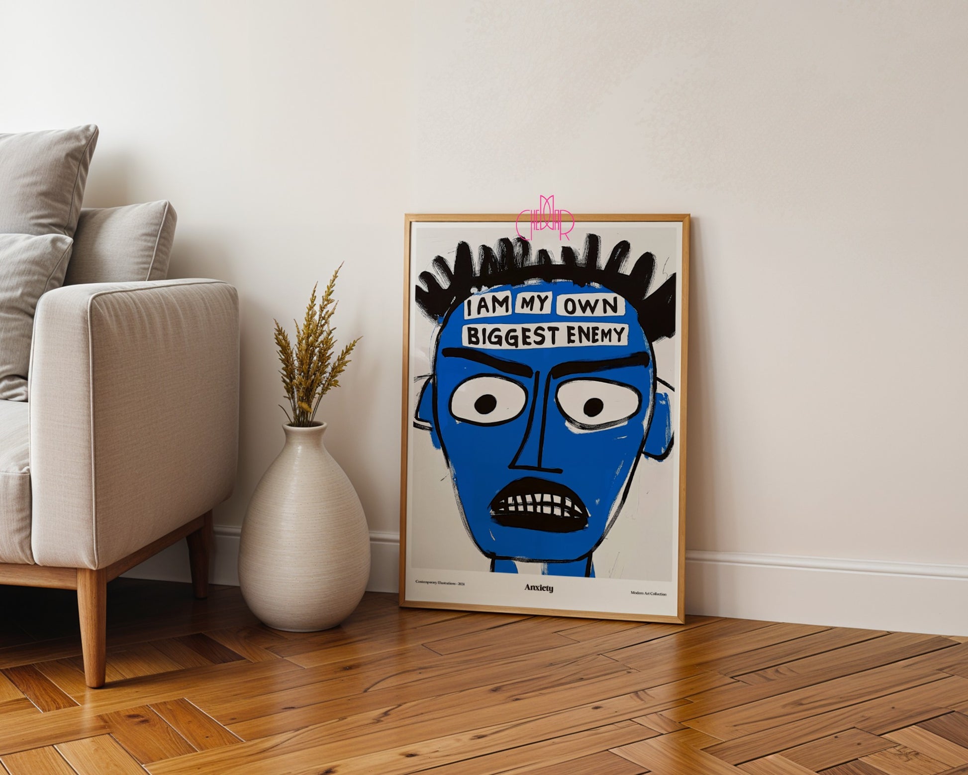 I AM MY OWN BIGGEST ENEMY