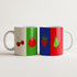 Wyjątkowy kubek z owocowymi wycinankami w stylu Henri Matisse'a (Cut-Outs). Trwała ceramika 330 ml i 450 ml z fowistycznym nadrukiem. Zamów na CheddarArt!