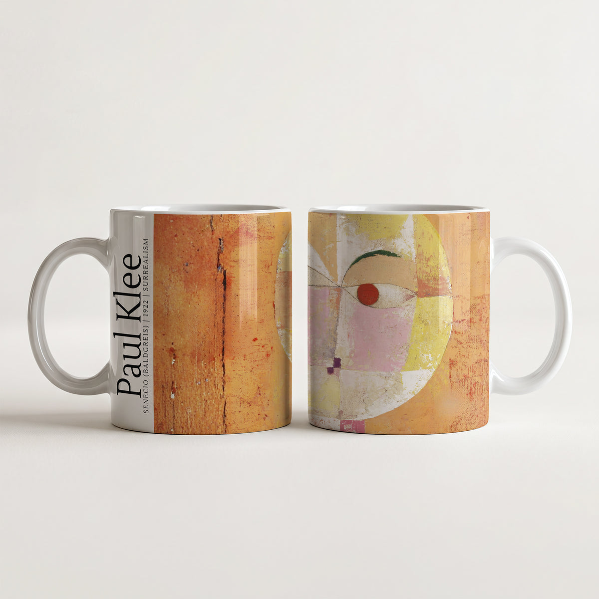 Paul Klee Senecio - Ceramic Art Coffee Mug | CheddarArt