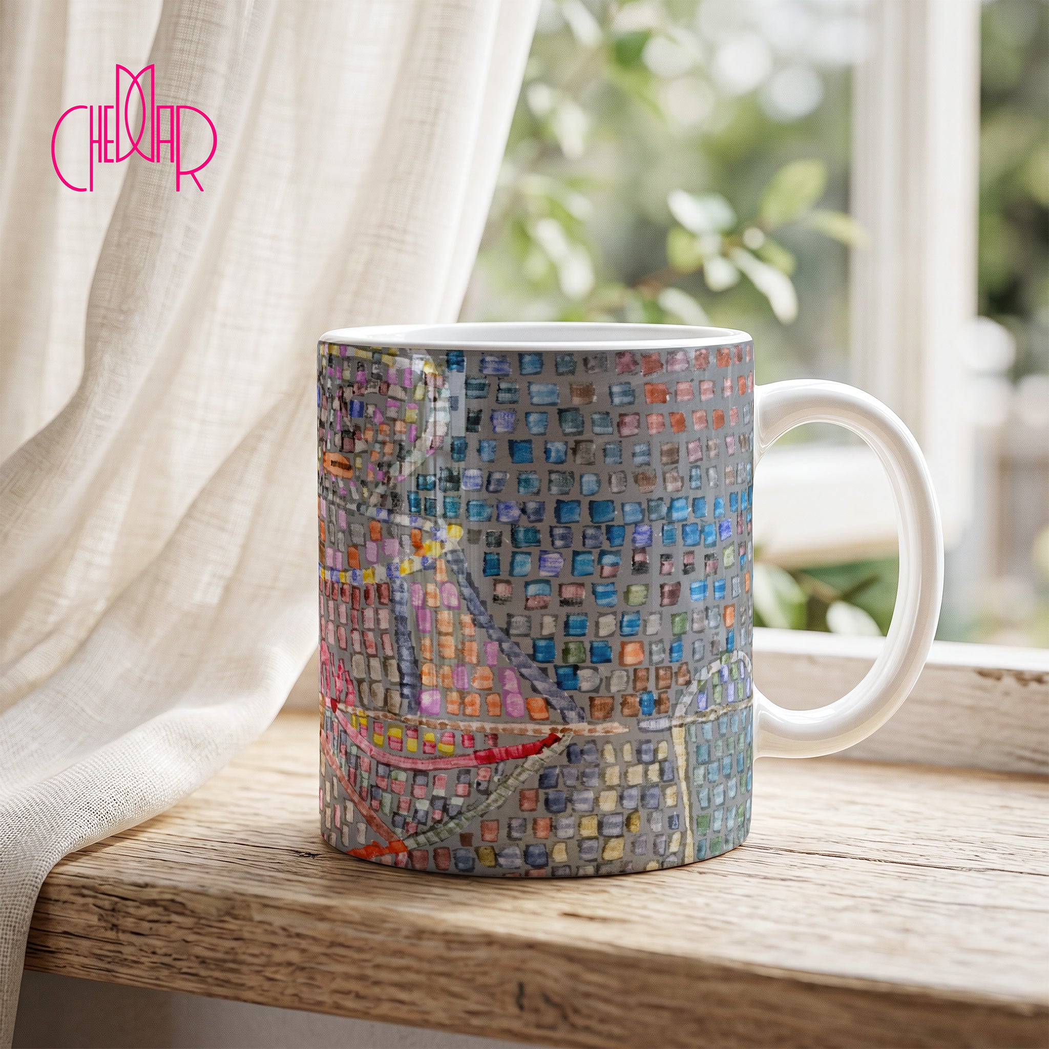 Paul Klee Boy in Fancy Dress - Ceramic Art Mug | CheddarArt   