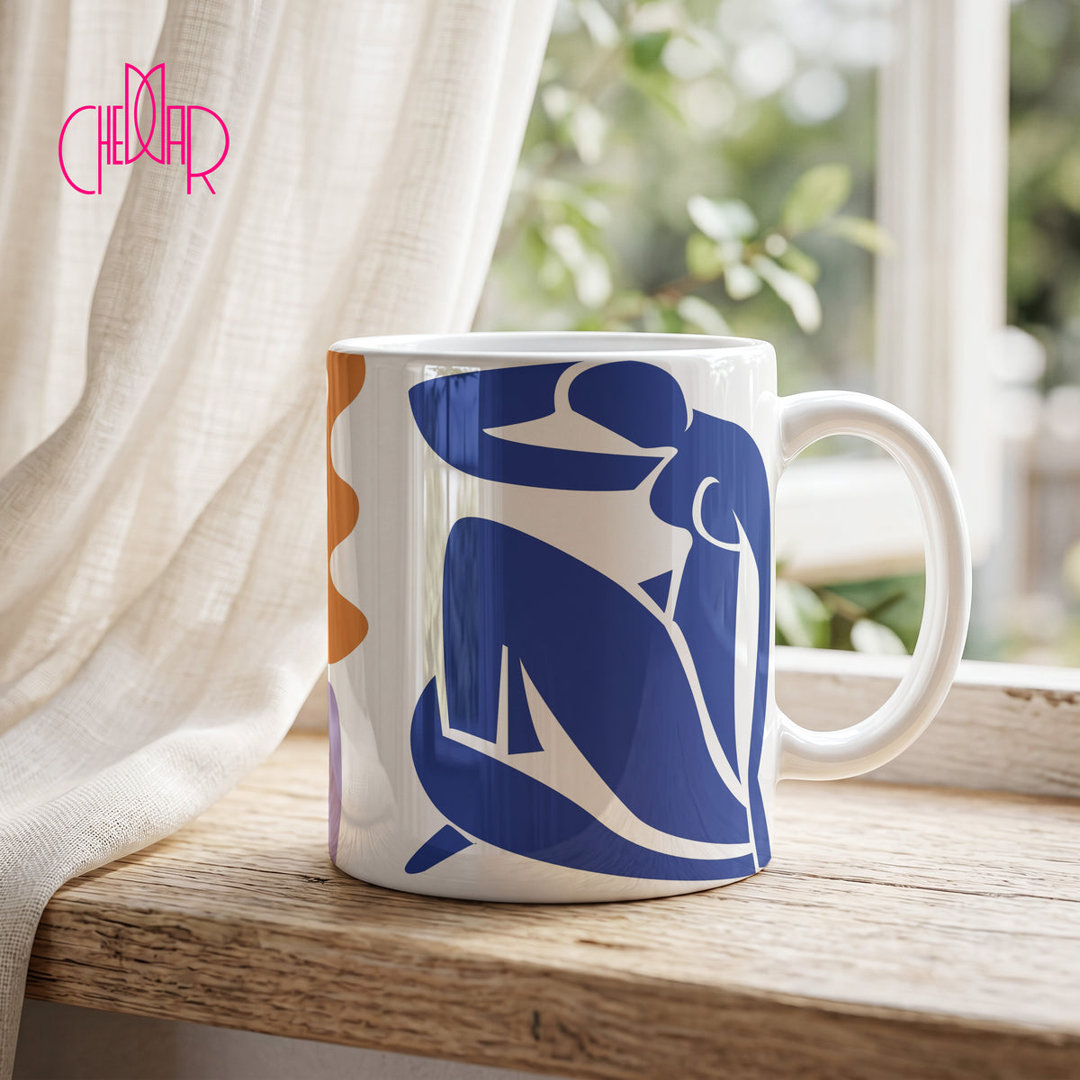 Henri Matisse Blue Nude (Nu bleu) - Ceramic Art Mug | CheddarArt