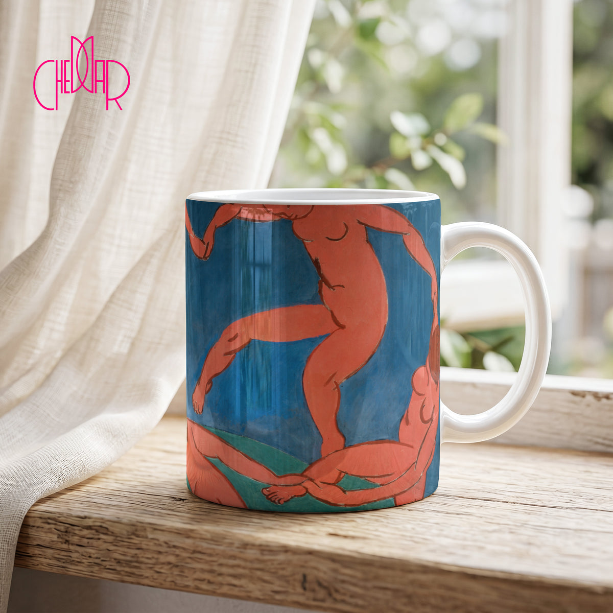Henri Matisse The Dance (1910) - Ceramic Art Coffee Mug | CheddarArt