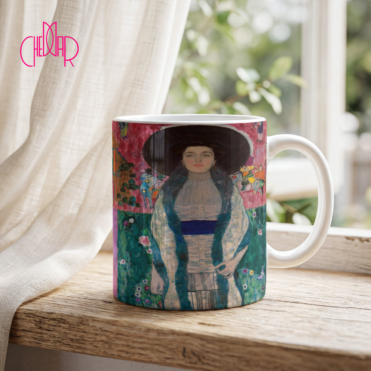 Gustav Klimt Adele Bloch-Bauer II - Ceramic Art Mug | CheddarArt