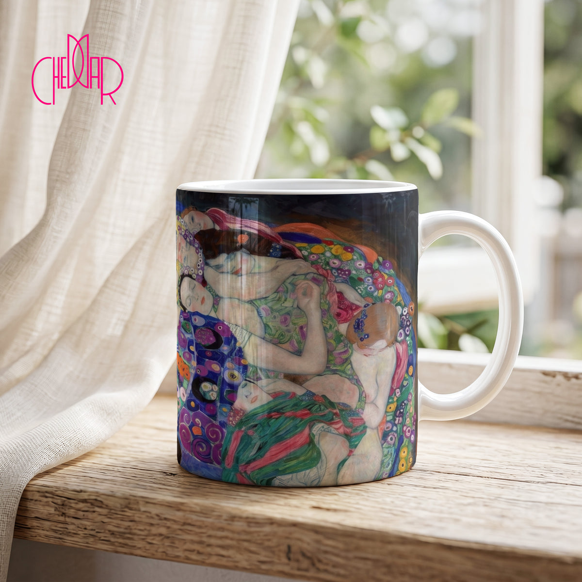 Gustav Klimt The Virgin (1913) - Ceramic Art Coffee Mug | CheddarArt