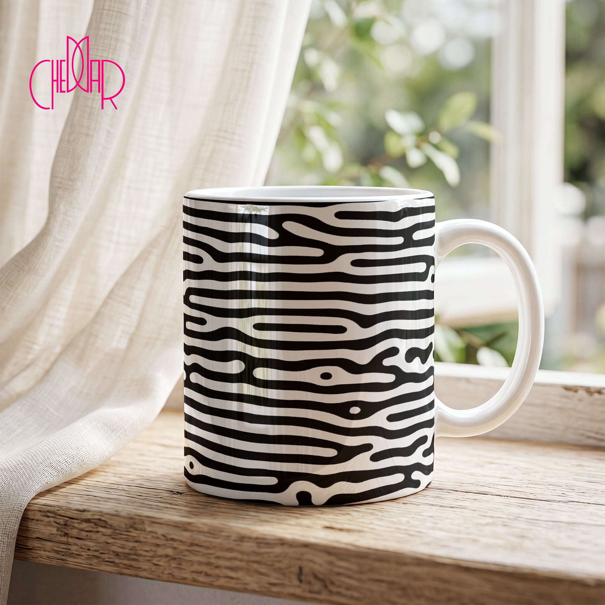Yayoi Kusama Tokyo 1998 - Ceramic Art Coffee Mug | CheddarArt