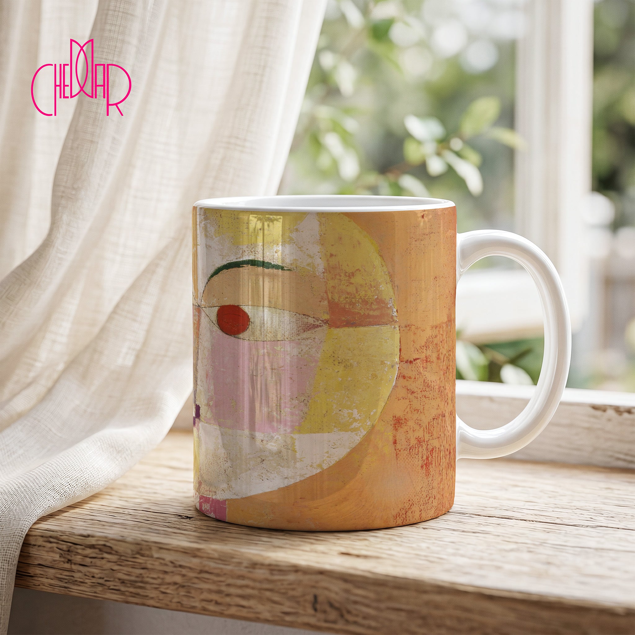 Paul Klee Senecio - Ceramic Art Coffee Mug | CheddarArt