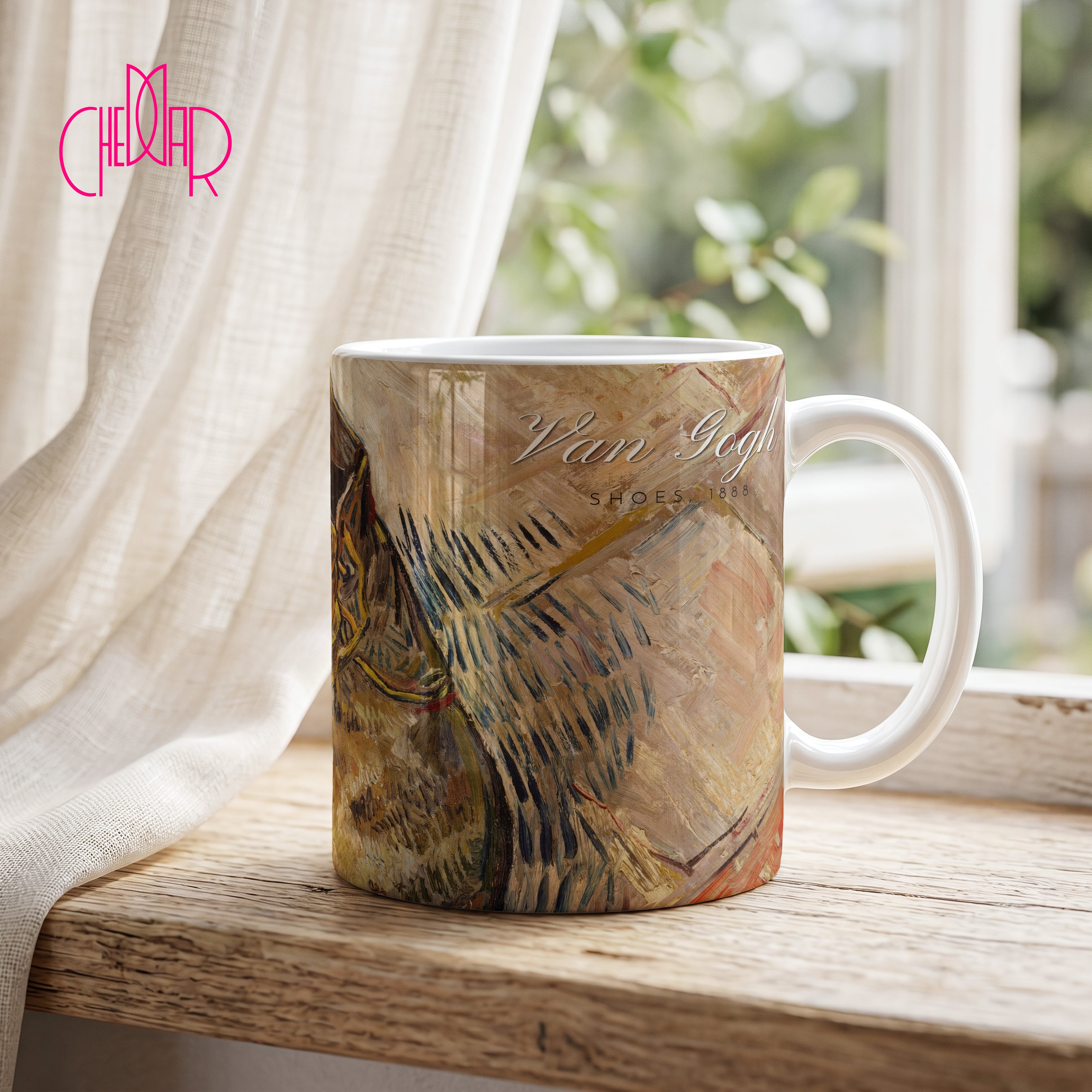 Van Gogh Shoes 1888 - Ceramic Art Coffee Mug | CheddarArt