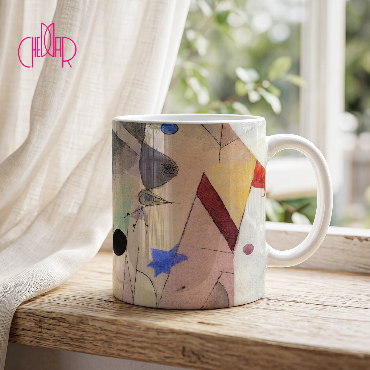 Paul Klee Persian Nightingales - Ceramic Art Mug | CheddarArt