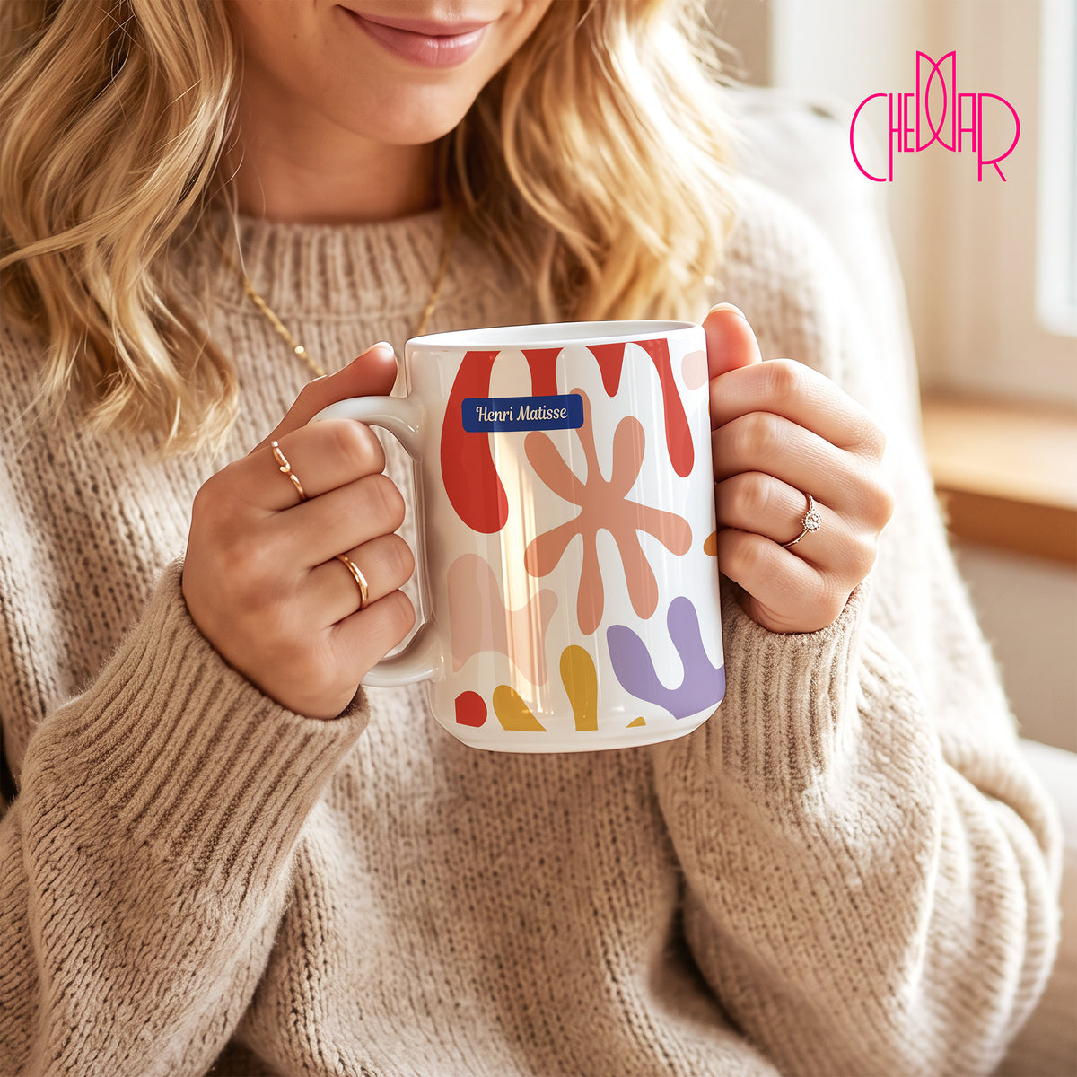 Henri Matisse Blue Nude (Nu bleu) - Ceramic Art Mug | CheddarArt