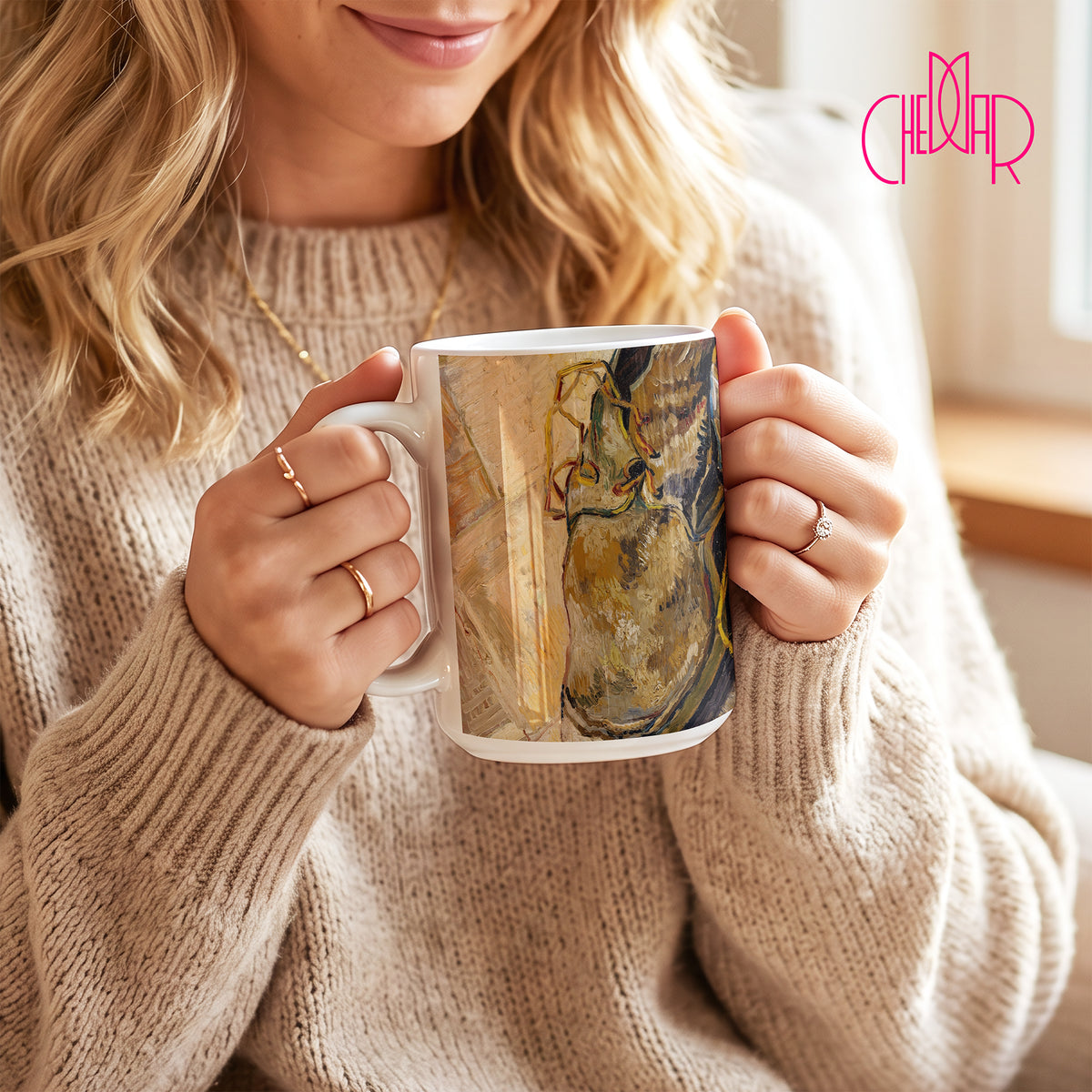 Van Gogh Shoes 1888 - Ceramic Art Coffee Mug | CheddarArt