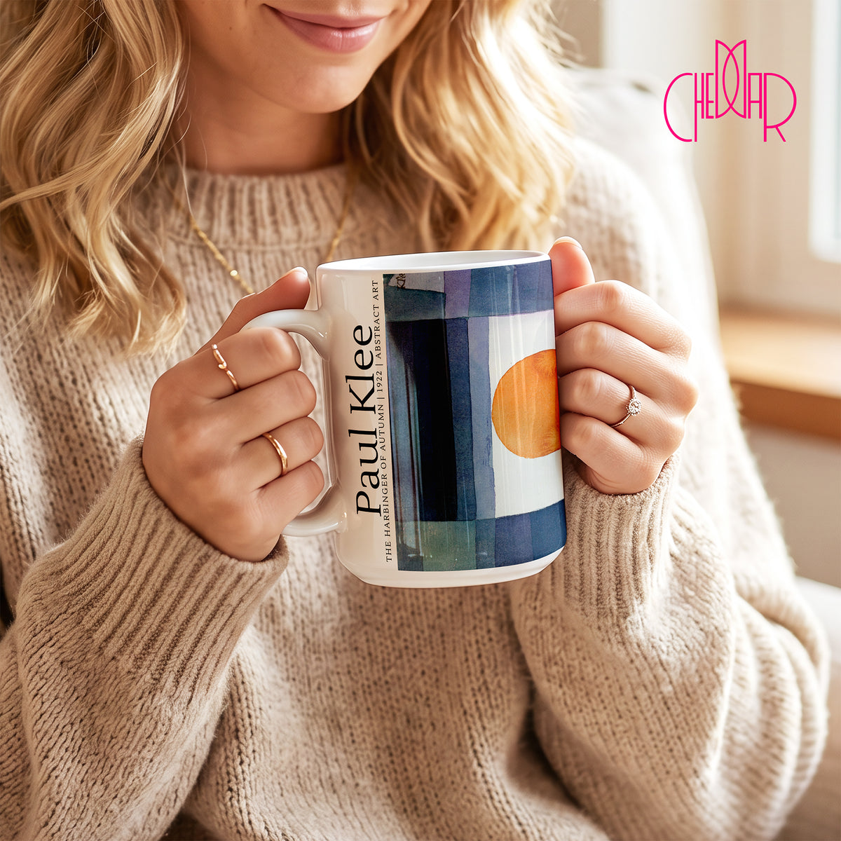 Paul Klee Harbinger of Autumn - Ceramic Art Mug | CheddarArt