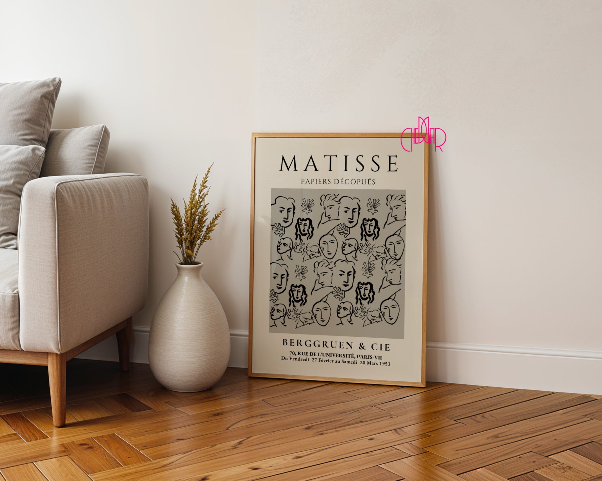 Henri Matisse – Berggruen Exhibition: Minimalist Faces