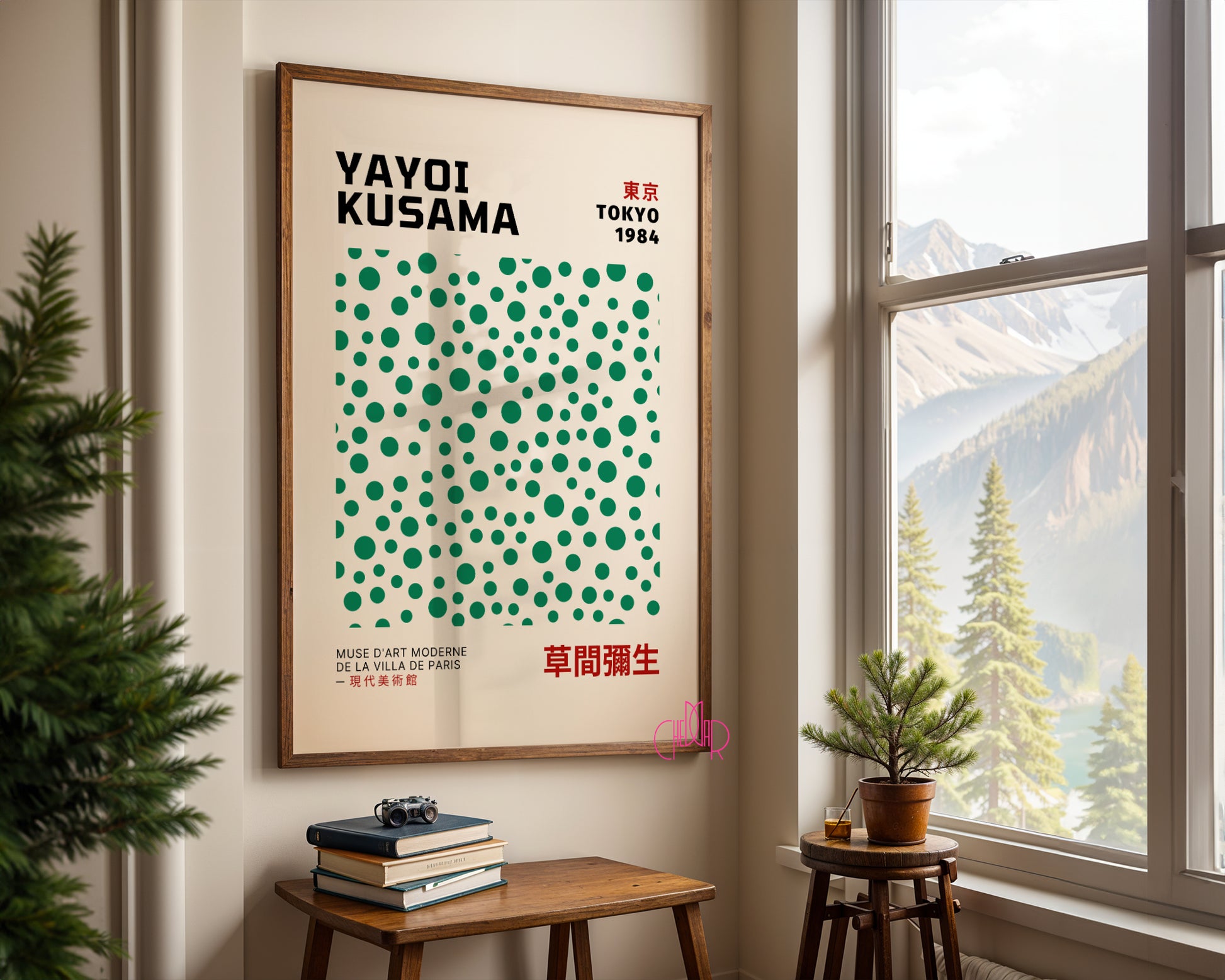 Yayoi Kusama – Green Infinity Dots: Energy and Rhythm of Nature