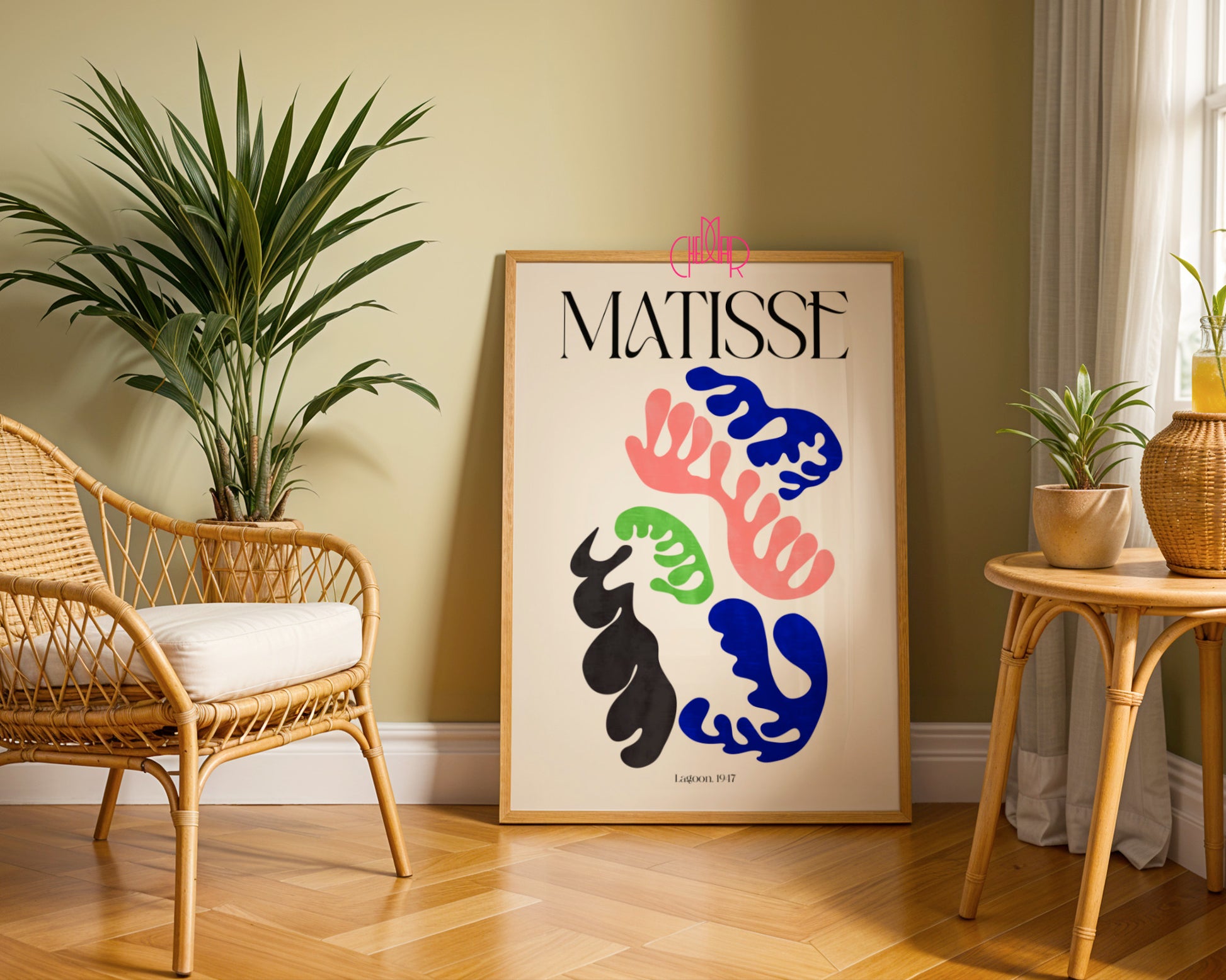 Matisse – Lagoon (Laguna z cyklu Jazz) 1947 | Plakat Galeryjny Océan