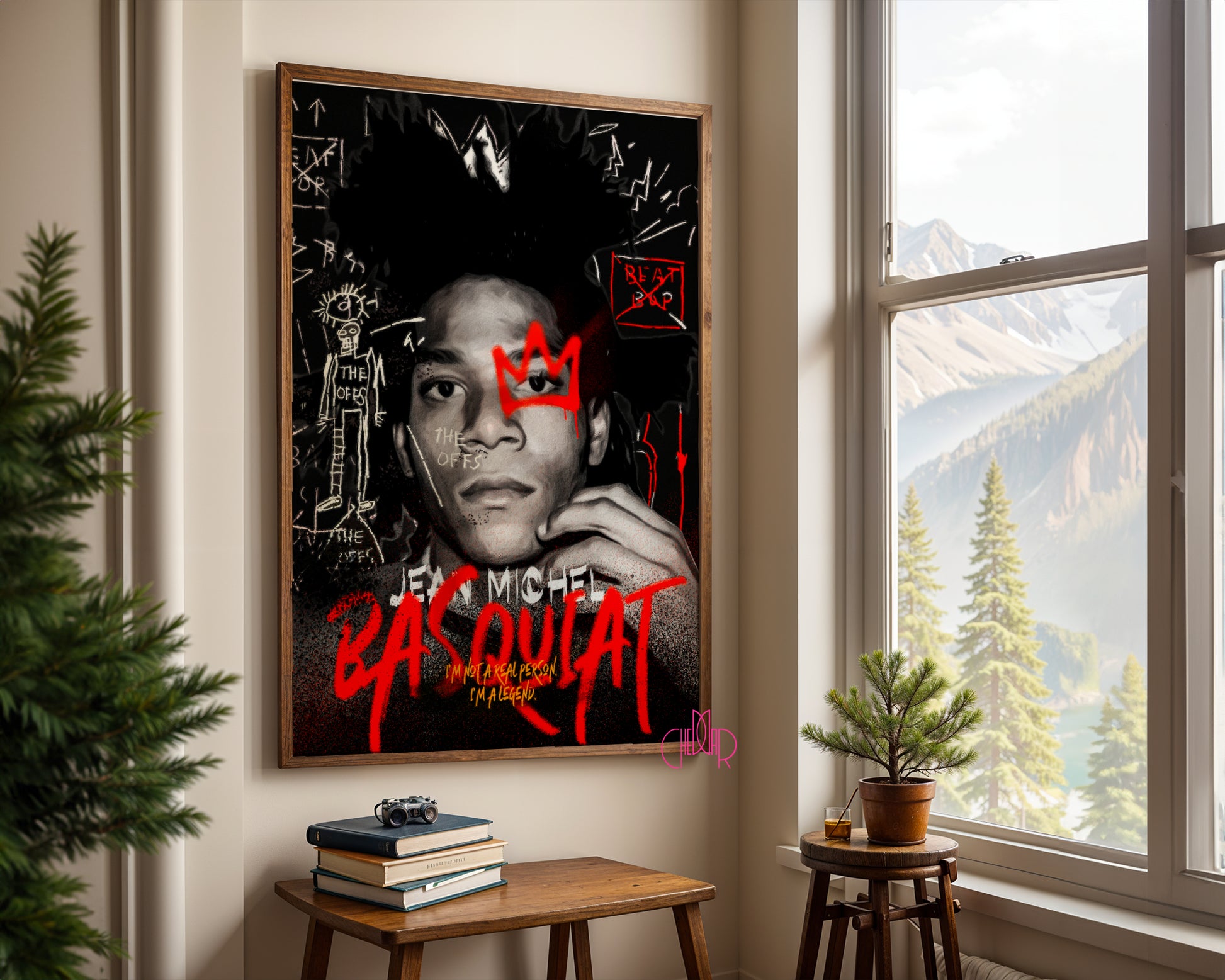 Basquiat – The Artist's Gaze Poster 