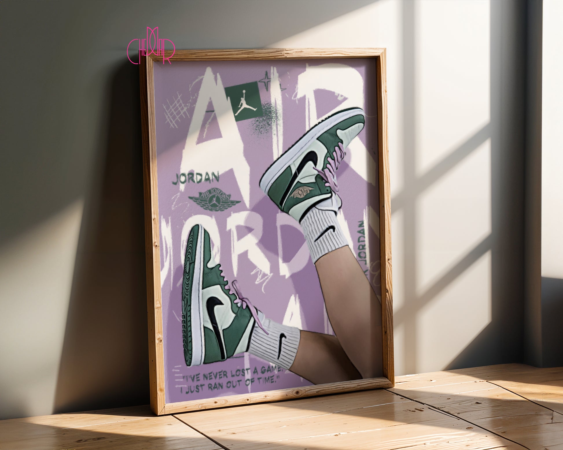 Jordan – Lavender Flight: Modern Streetwear Freshness