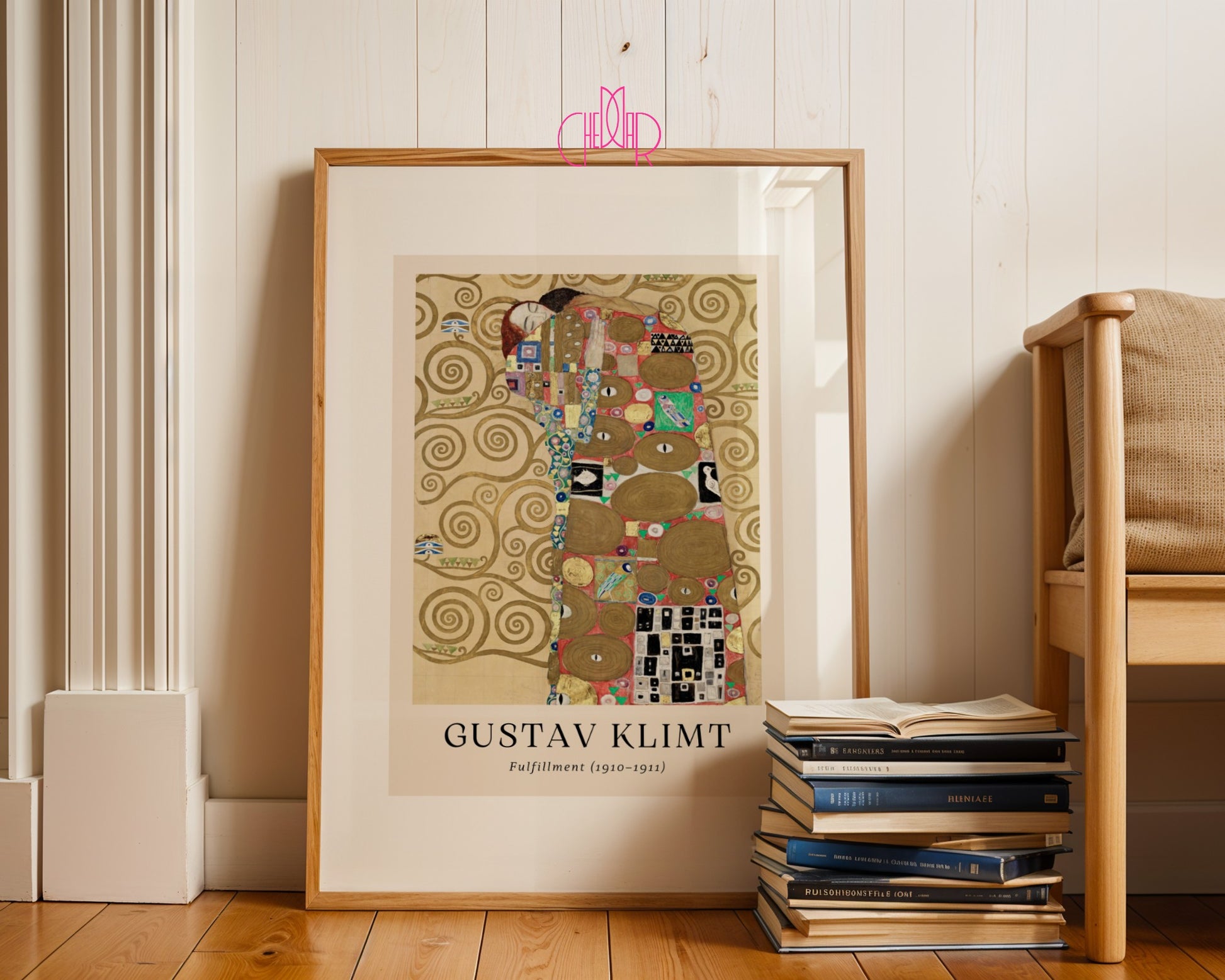 Poster Gustav Klimt Fulfillment, fulfillment, contemporary art