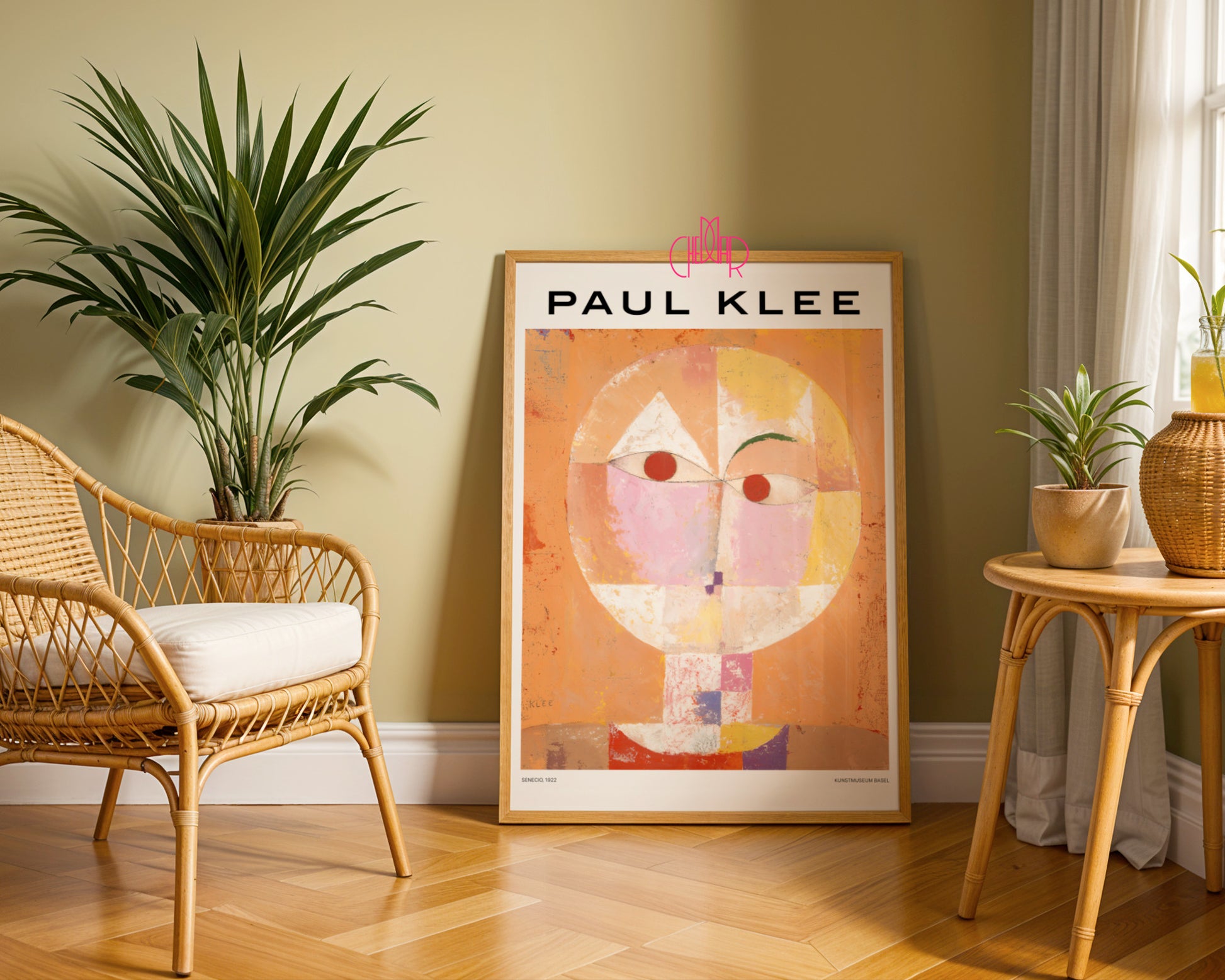 Paul Klee – Senecio (1922): The Magic of Geometry and Color